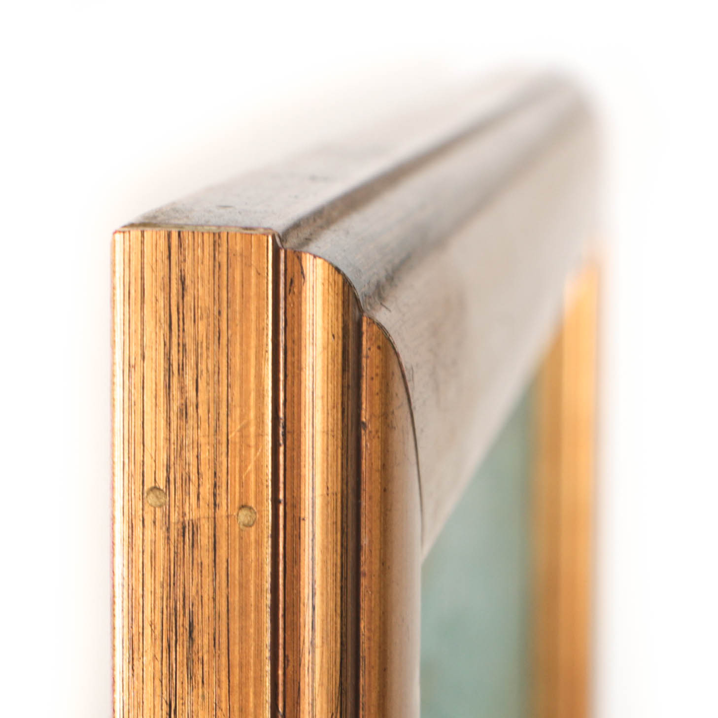 George Cermak Oil Painting on Board of Dock Scene