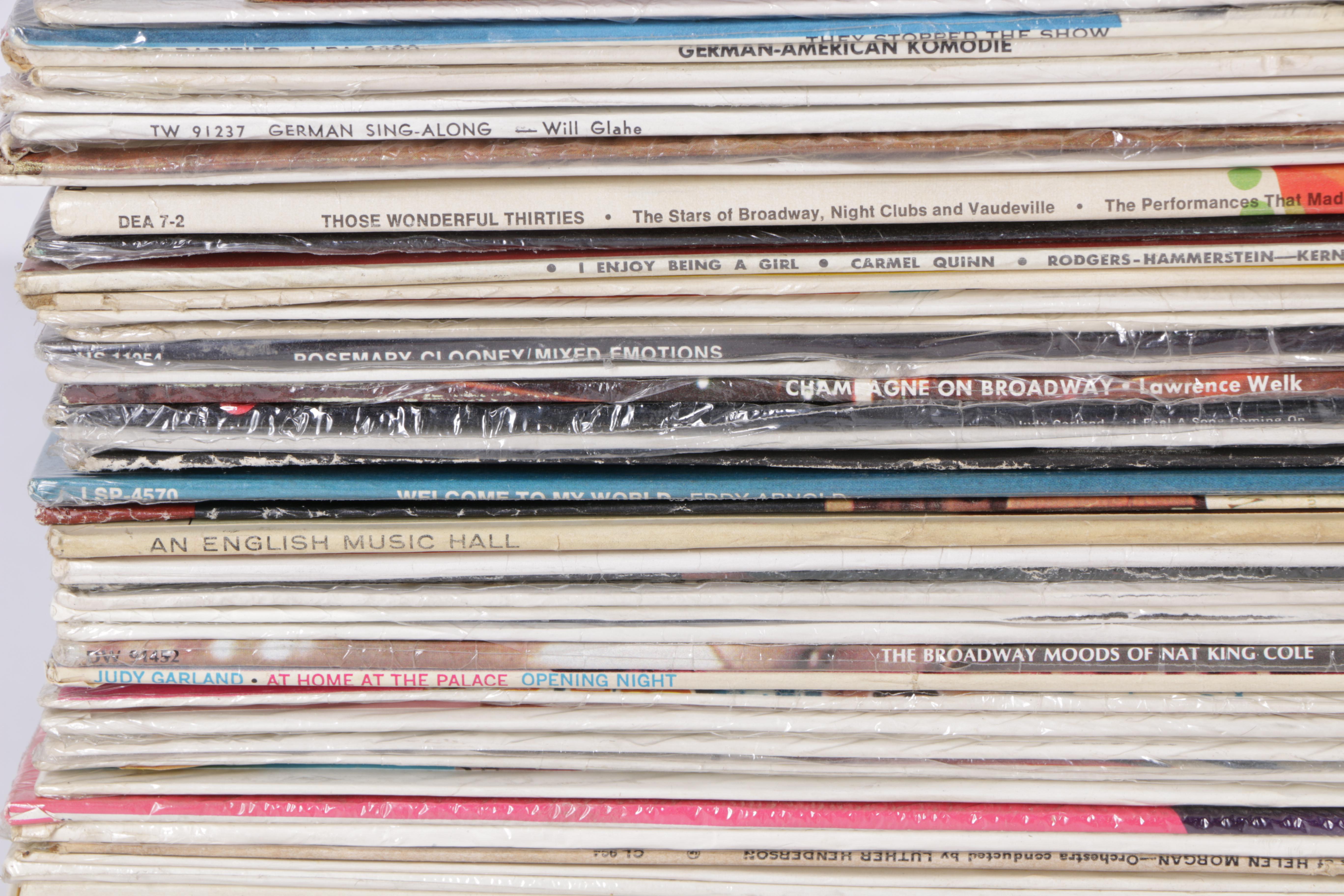 Nat King Cole, Judy Garland and Other Broadway and Easy Listening Records