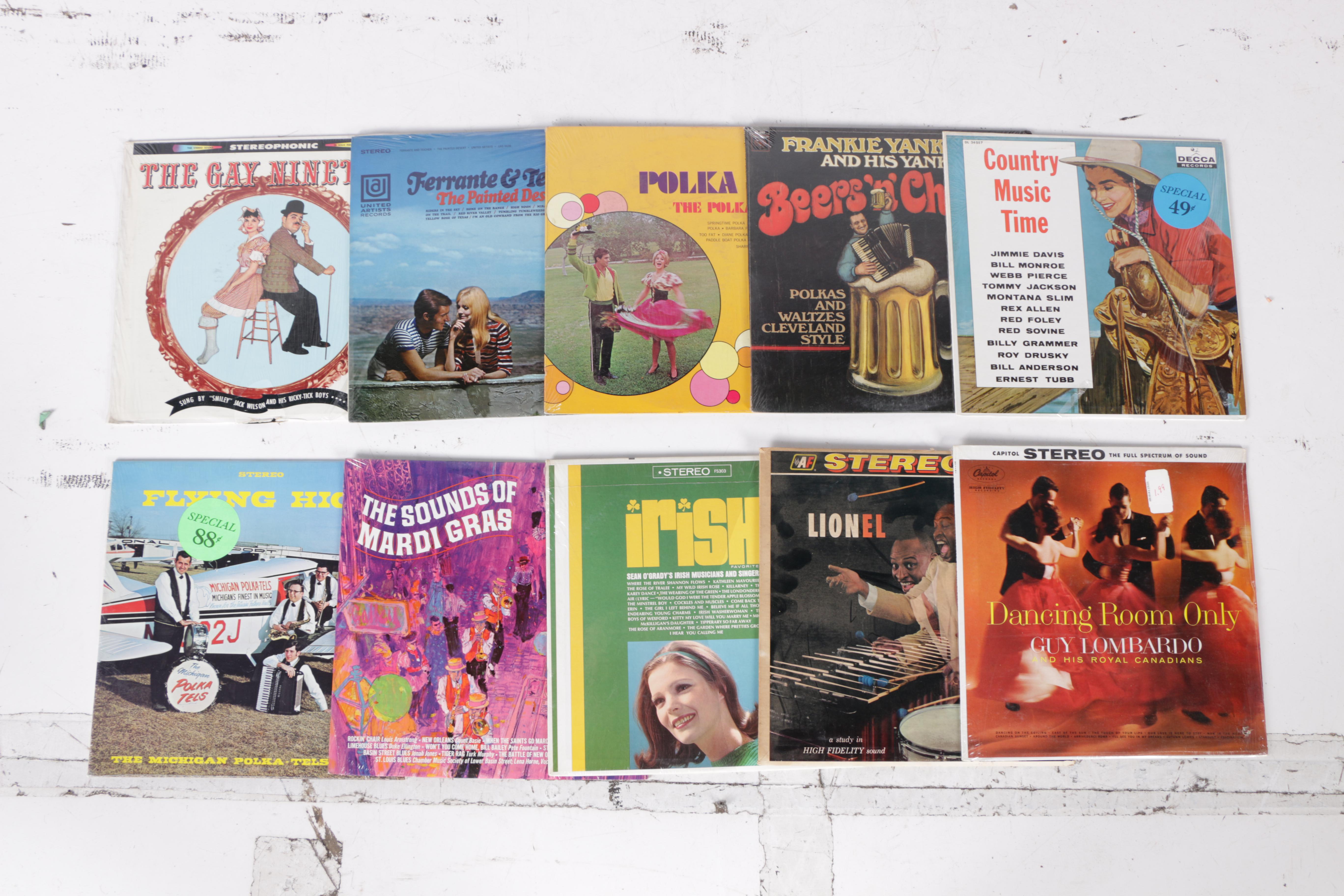 Nat King Cole, Judy Garland and Other Broadway and Easy Listening Records