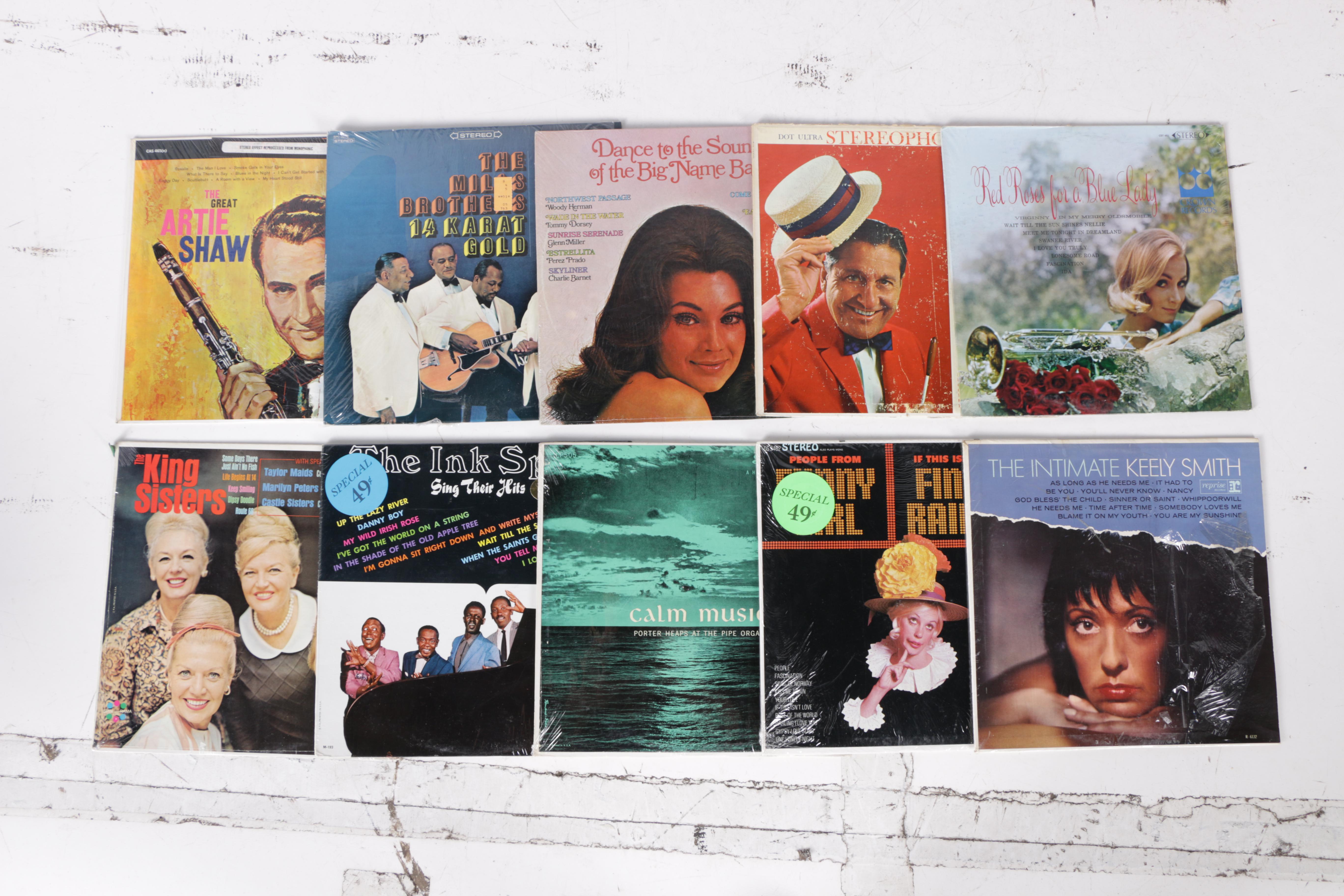 Nat King Cole, Judy Garland and Other Broadway and Easy Listening Records