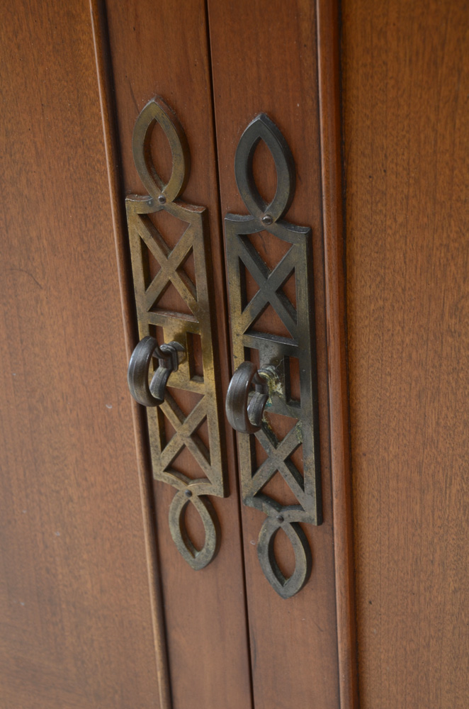 Century Cherry Server Cabinet
