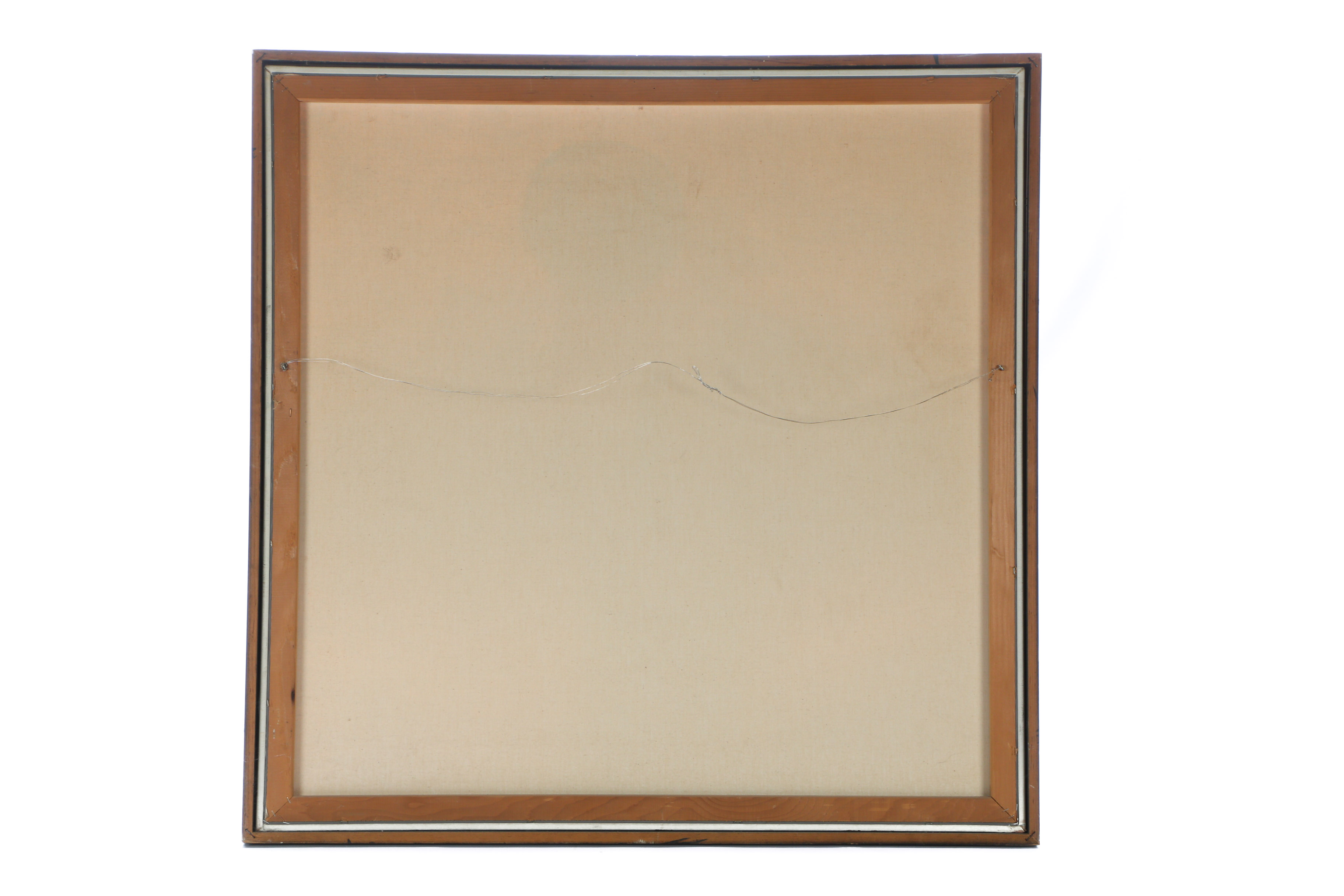 R. Styles Original Mid-Century Oil Painting on Canvas