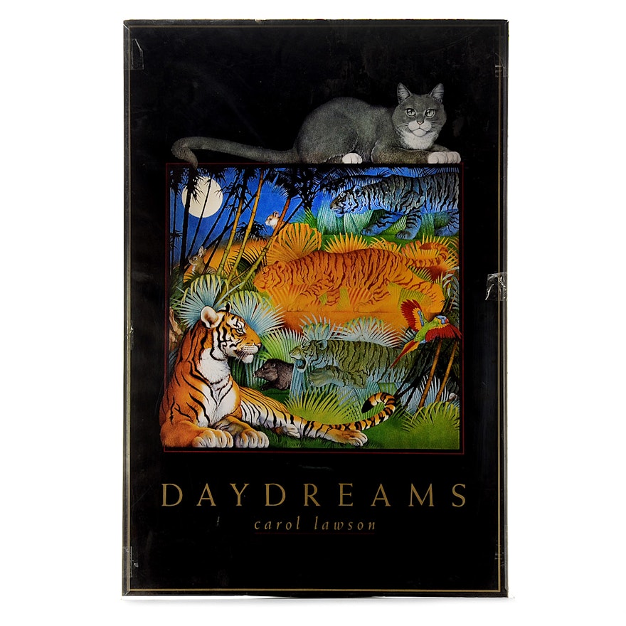 Carol Lawson's "Daydreams" Framed Poster