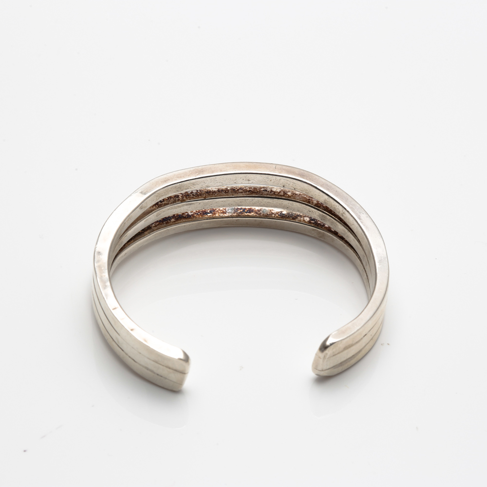 900 Silver Cuff Bracelet