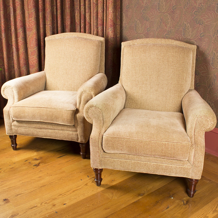 Pair of Upholstered Armchairs