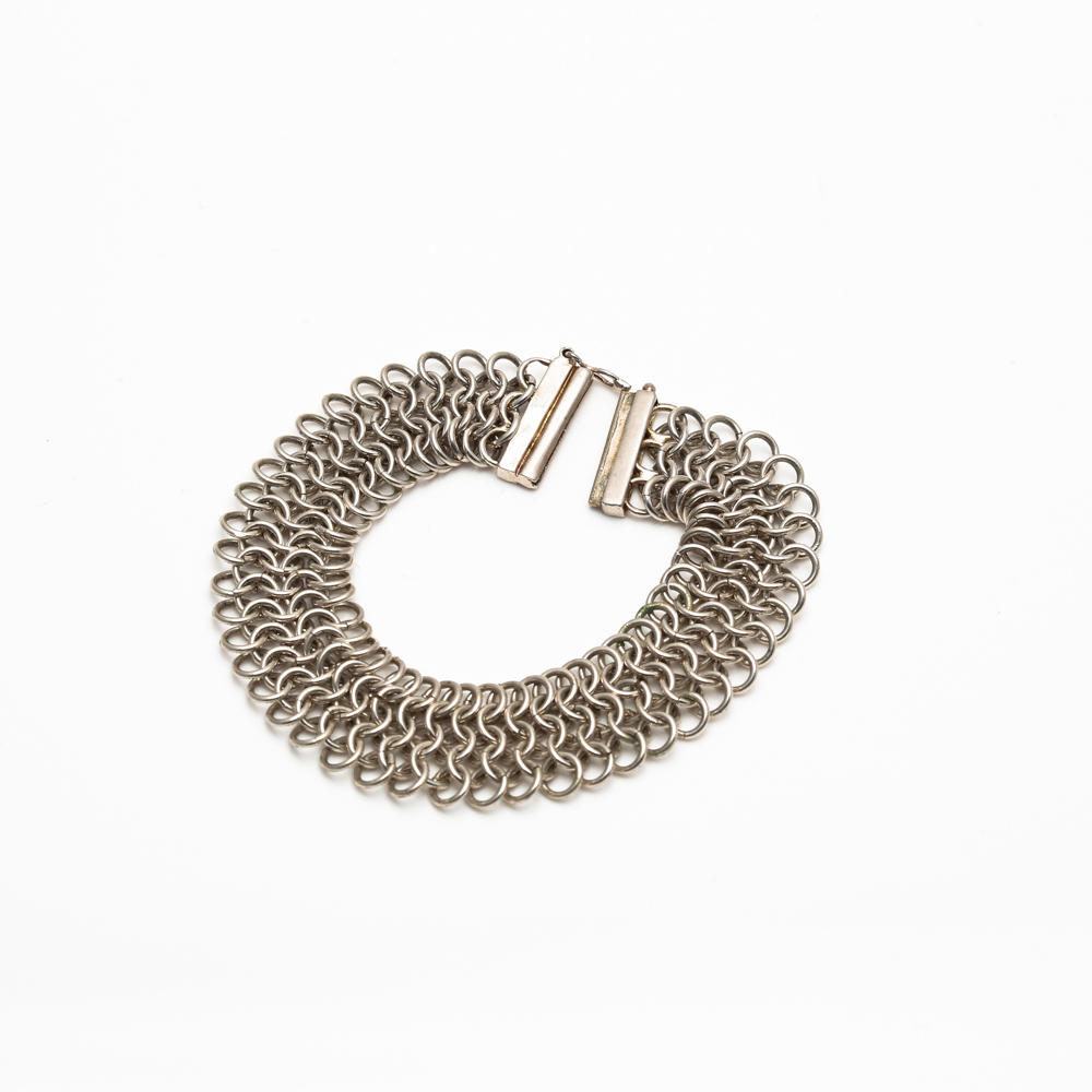 Sterling Silver Fancy Link Bracelet