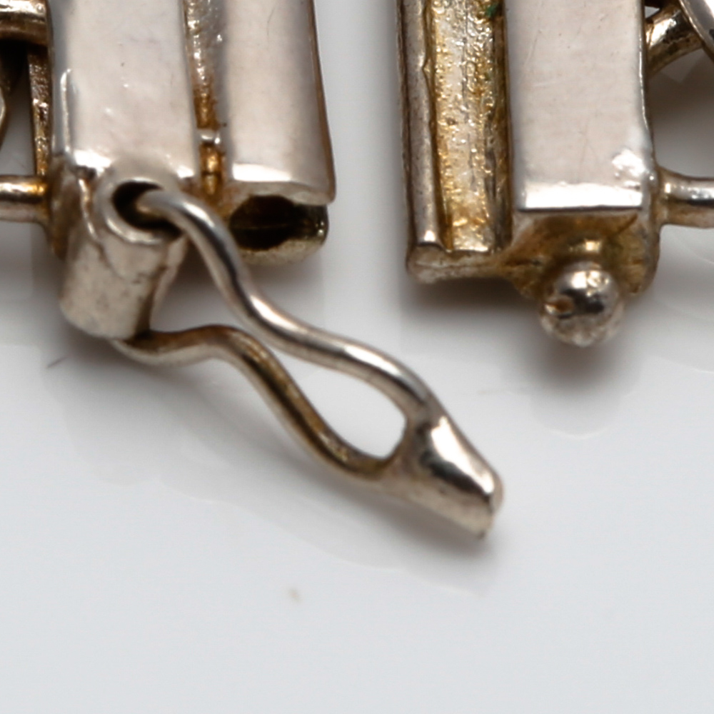 Sterling Silver Fancy Link Bracelet