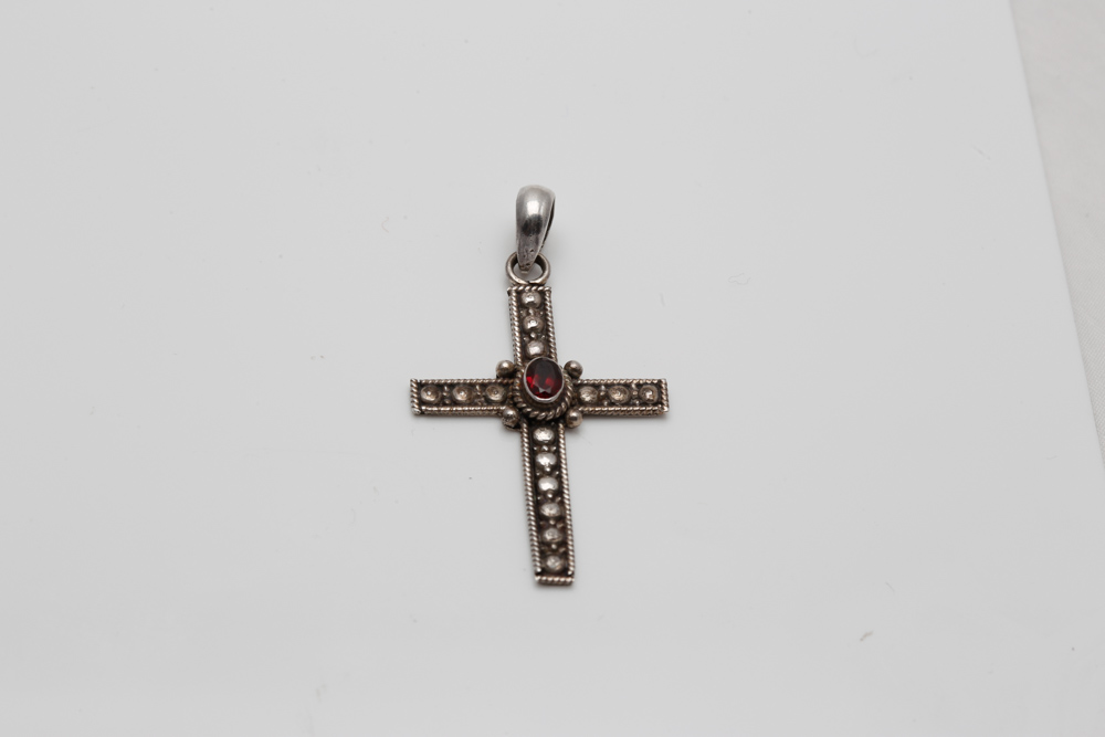 Sterling Silver Pendants with Gemstone Accents