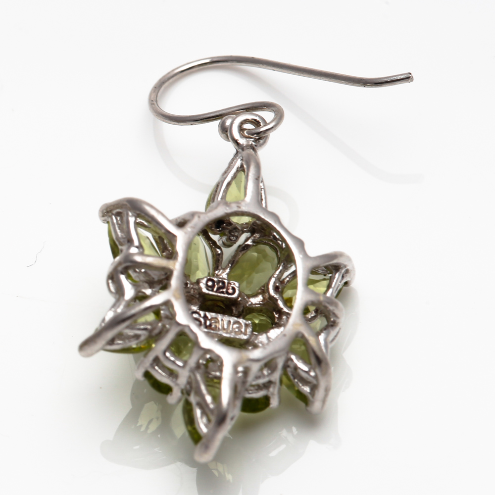 Sterling Silver Peridot Jewelry Including Stauer