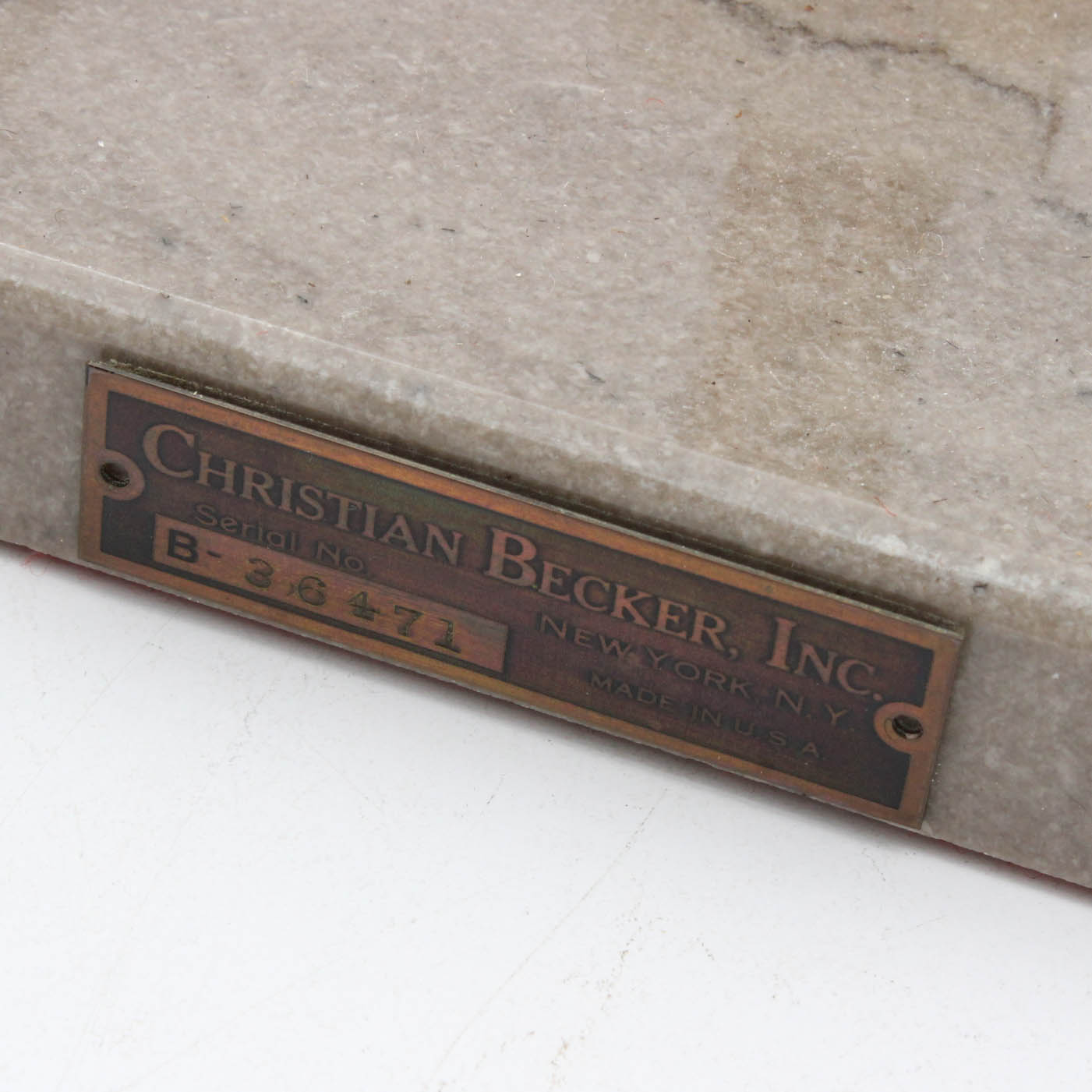 Vintage Christian Becker Scale