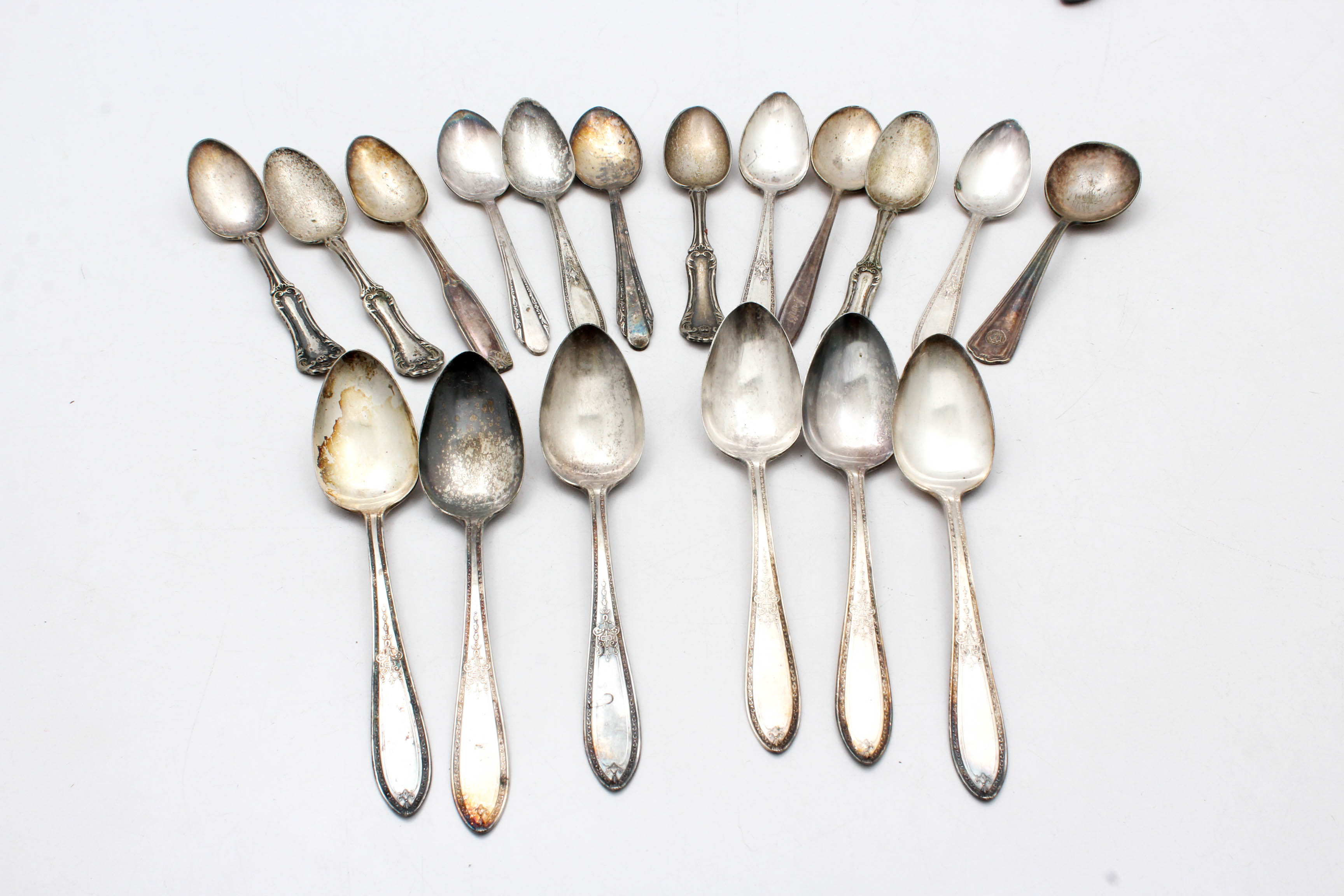 Silver Plated Flatware and Weighted Sterling Shakers