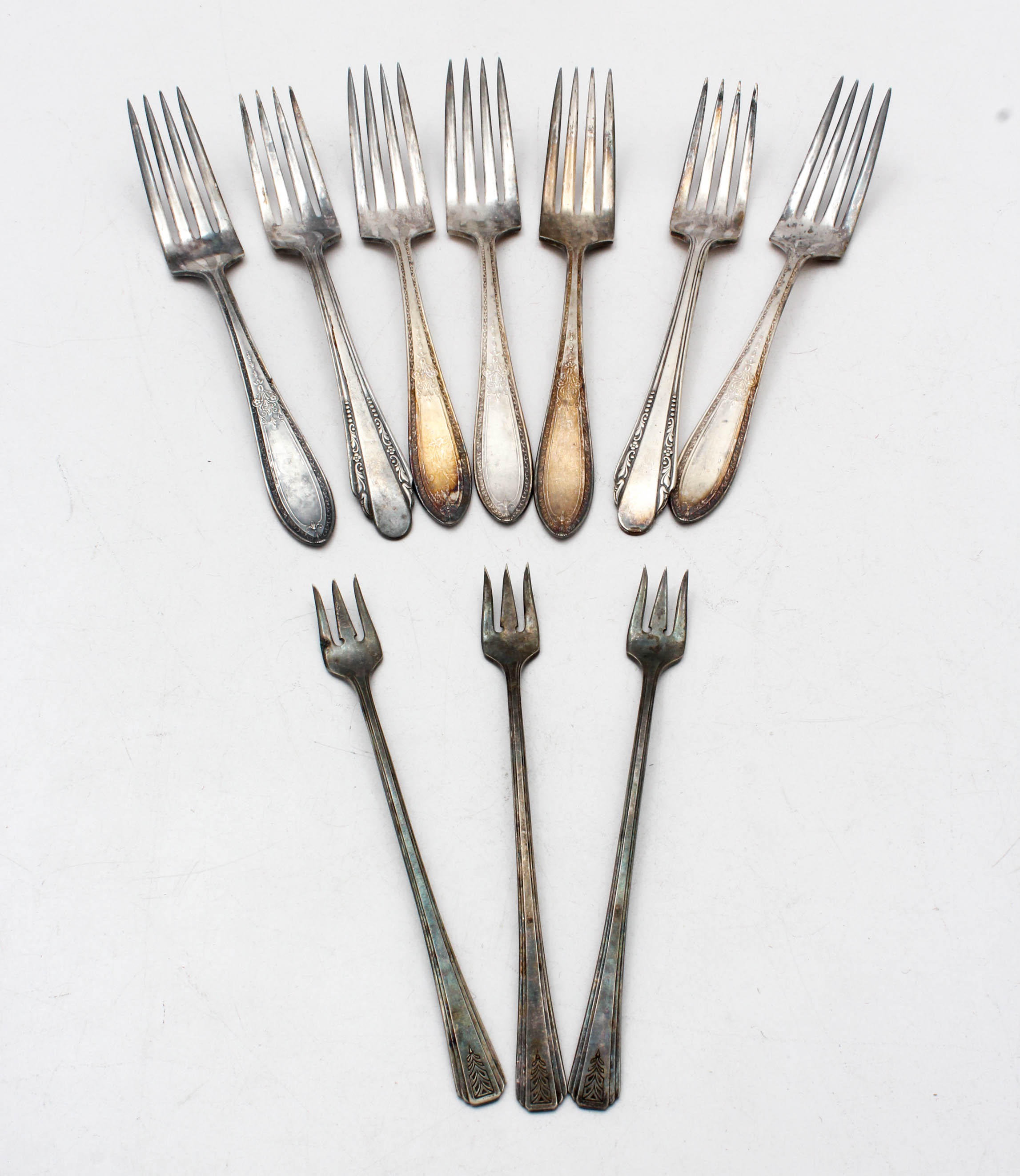 Silver Plated Flatware and Weighted Sterling Shakers