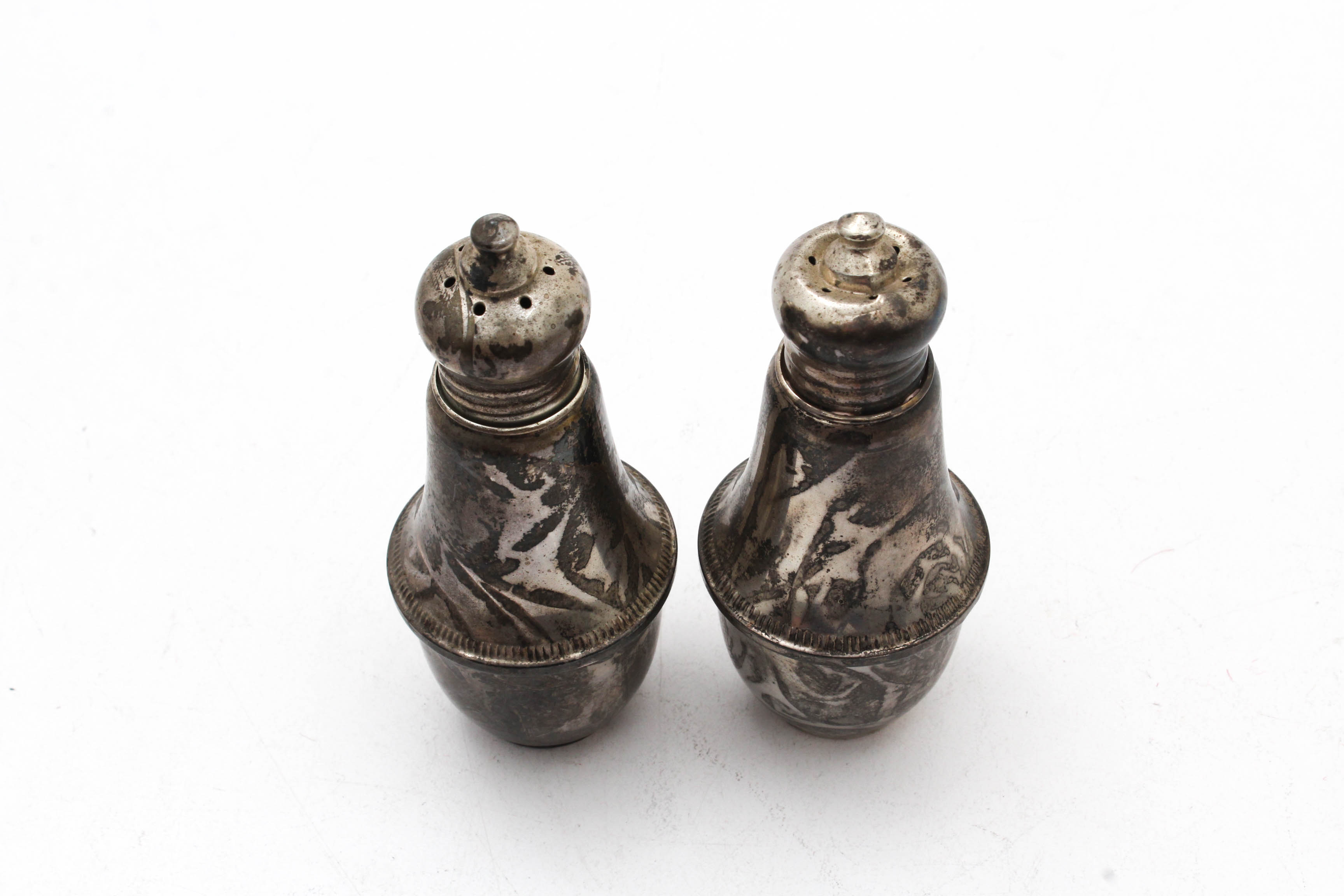 Silver Plated Flatware and Weighted Sterling Shakers