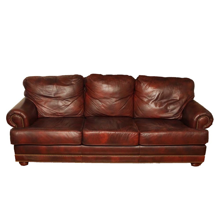Traditional Leather Creations Sofa