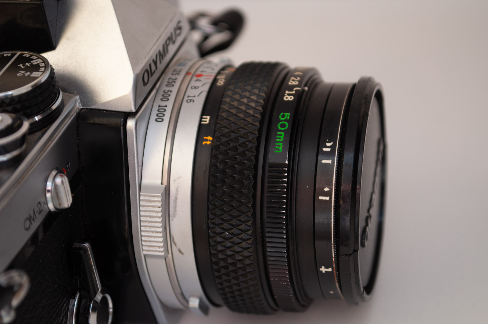 Olympus OM-2 Camera with Lenses and Beseler Bag