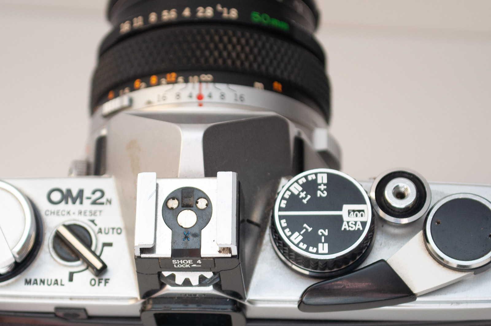 Olympus OM-2 Camera with Lenses and Beseler Bag