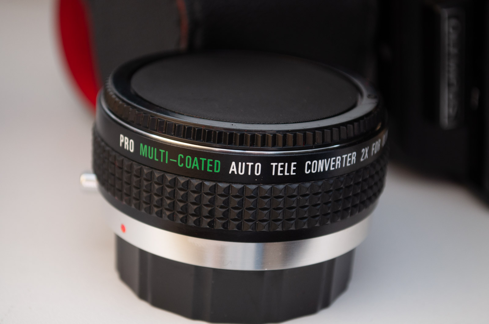 Olympus OM-2 Camera with Lenses and Beseler Bag