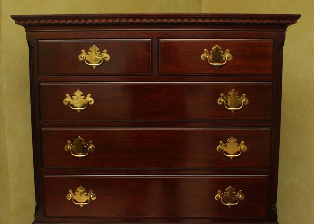 Kindel Grand Rapids Mahogany Chest on Chest