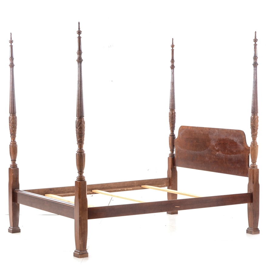 Queen Four-Poster Bed Frame