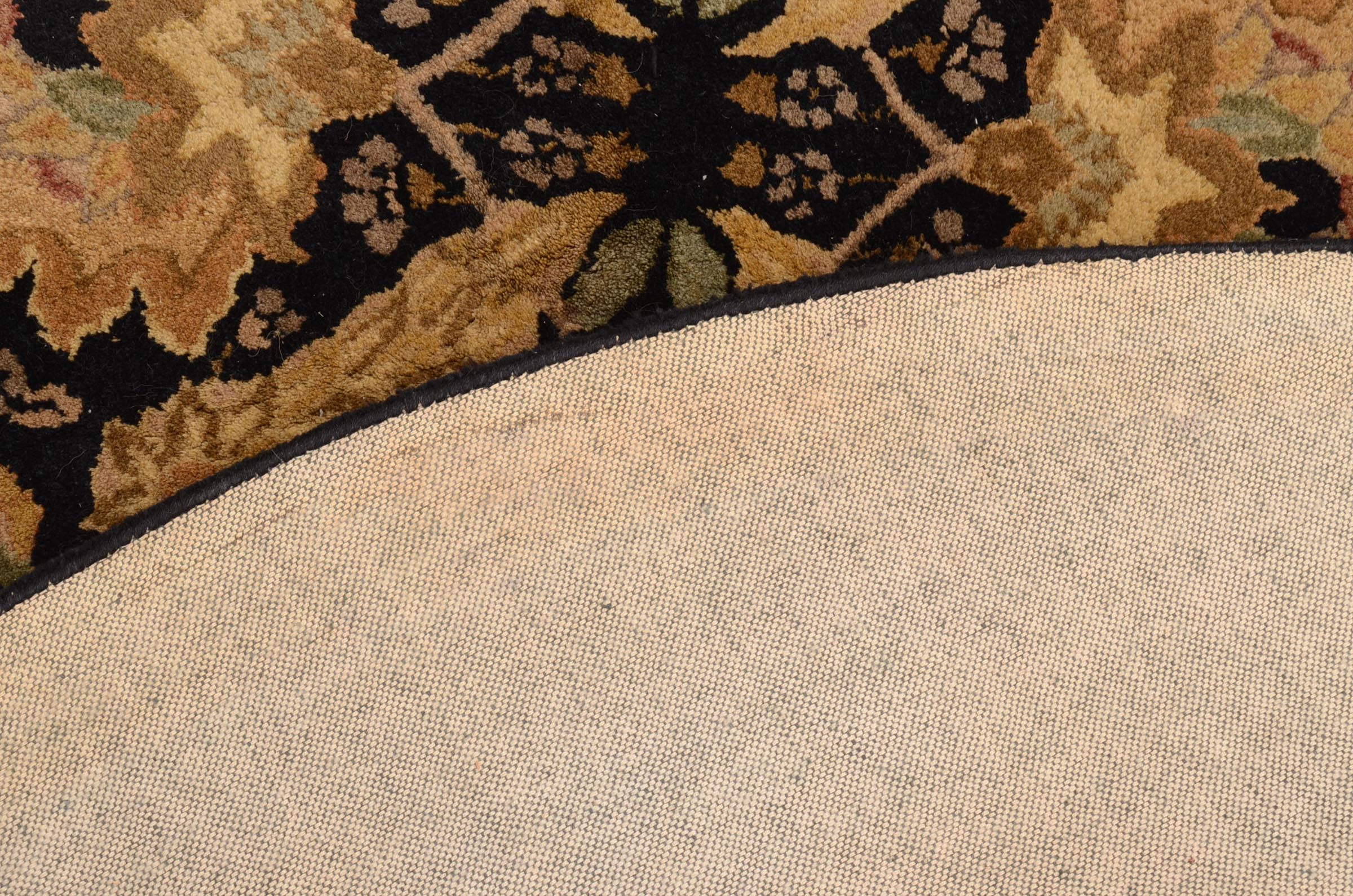 Tufted Indian "Polonaise" Round Area Rug by Capel