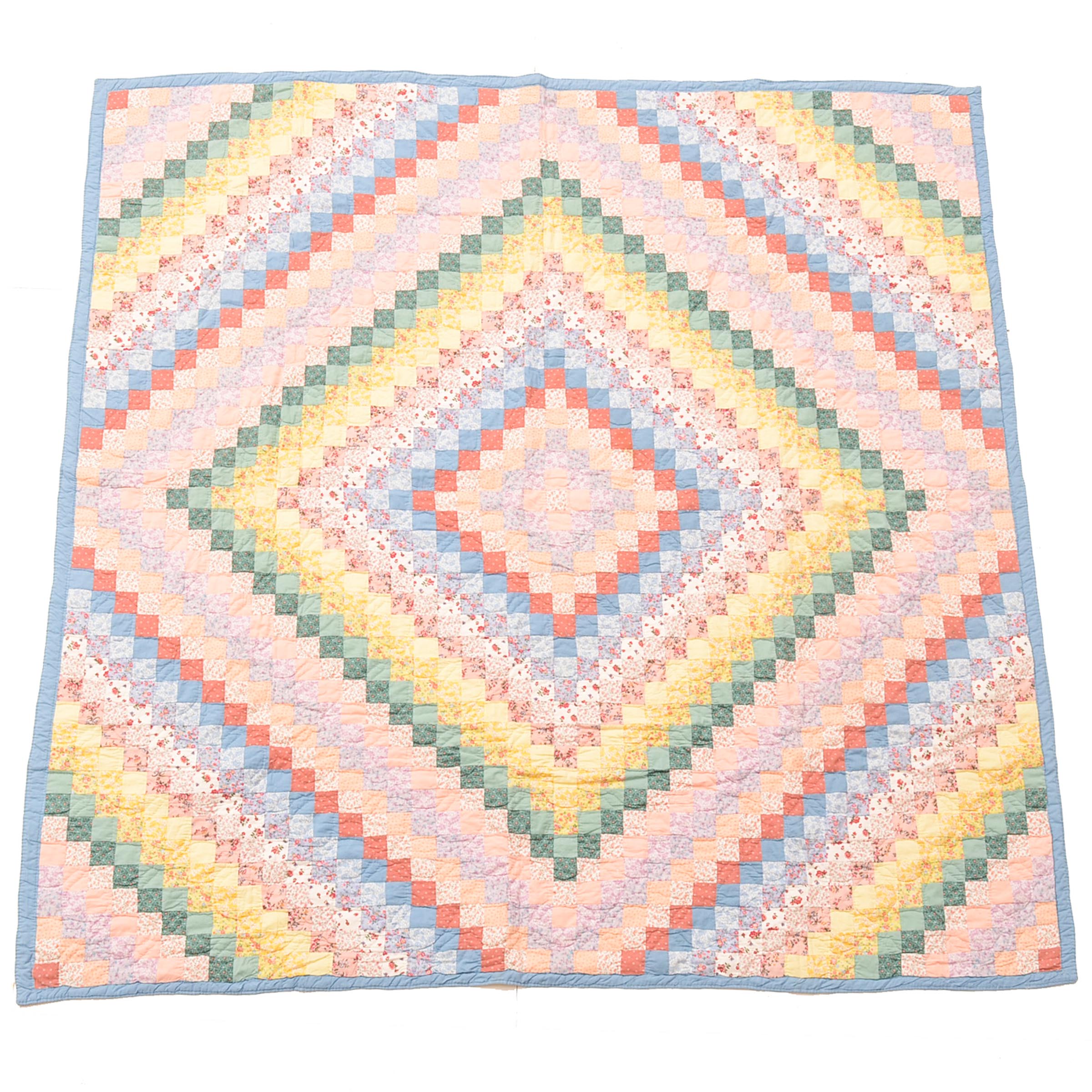 Machine Made Patchwork Quilt