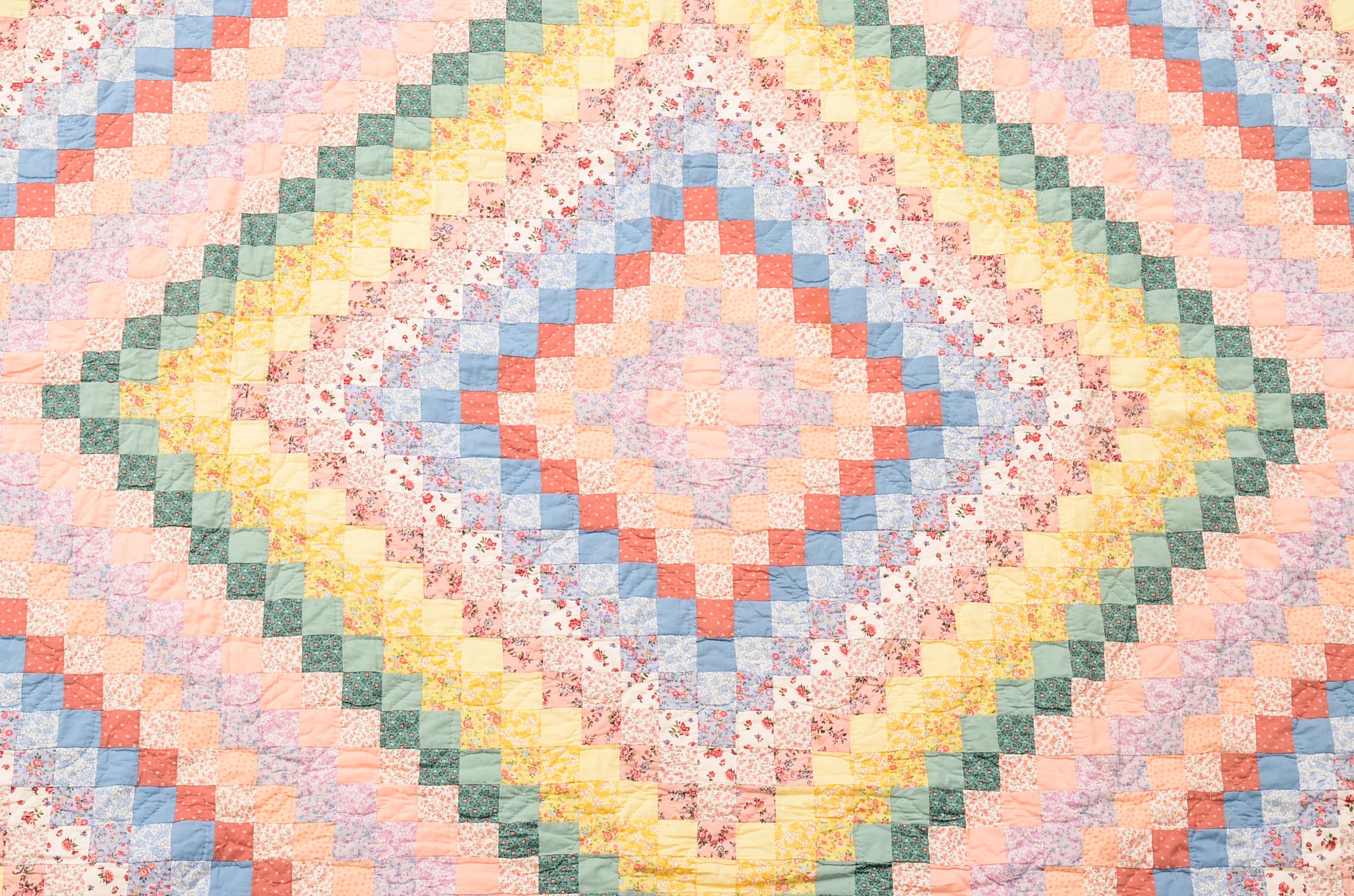 Machine Made Patchwork Quilt