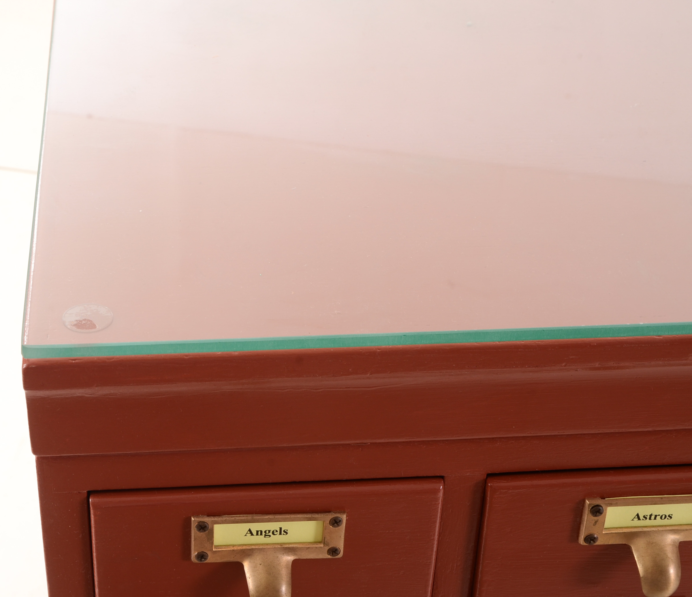 Vintage Card File Cabinet