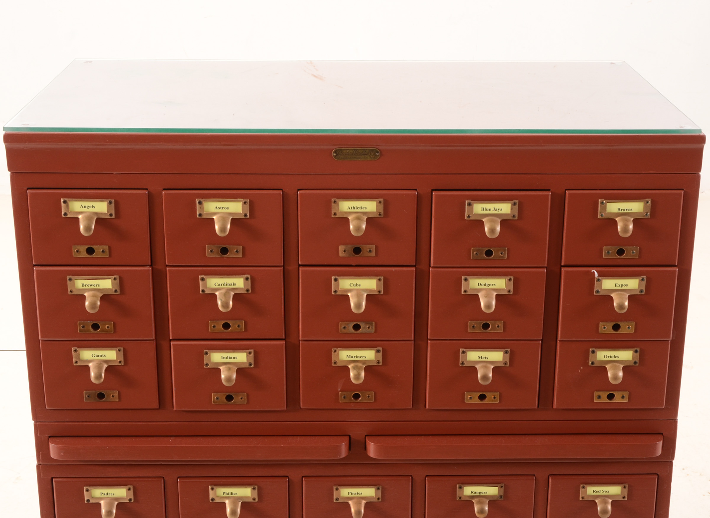 Vintage Card File Cabinet