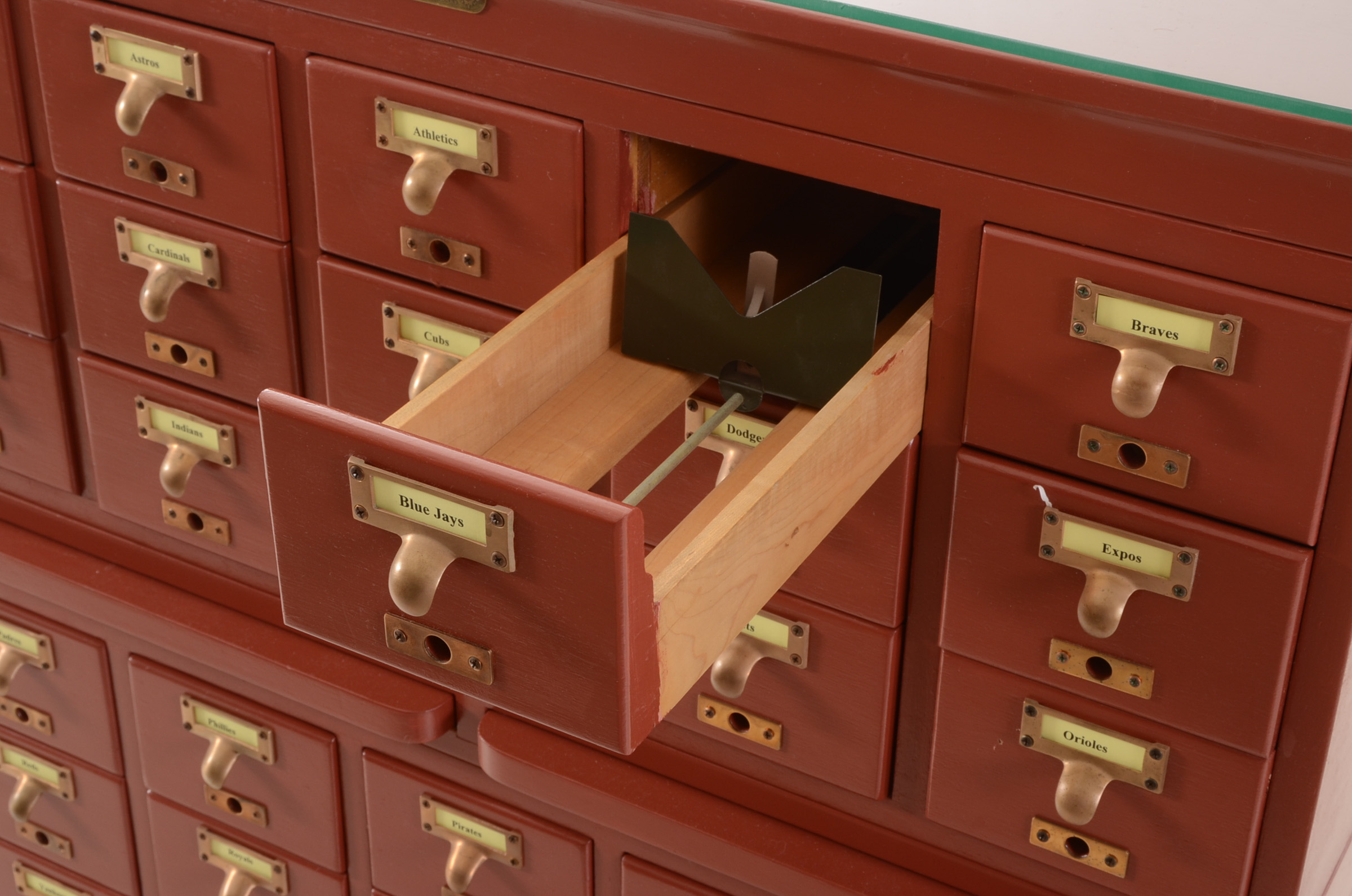 Vintage Card File Cabinet