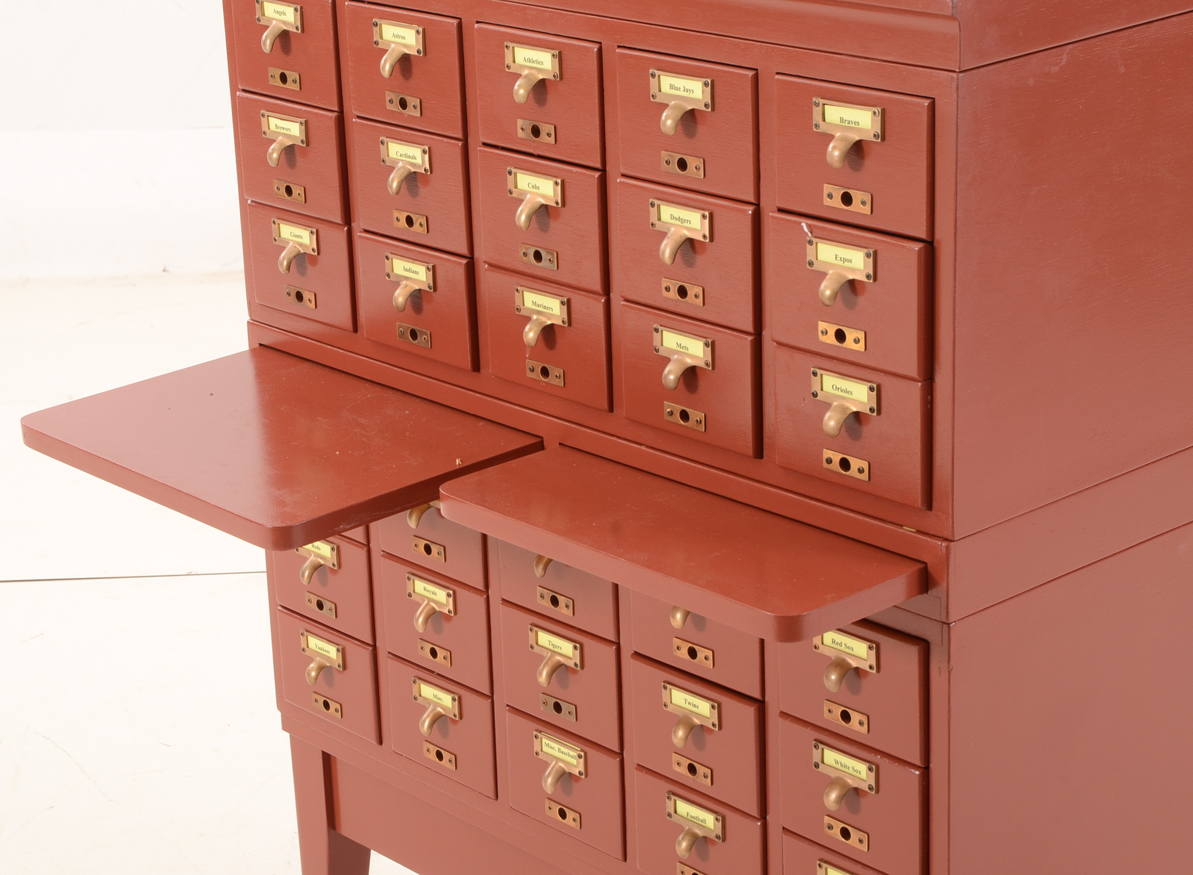 Vintage Card File Cabinet