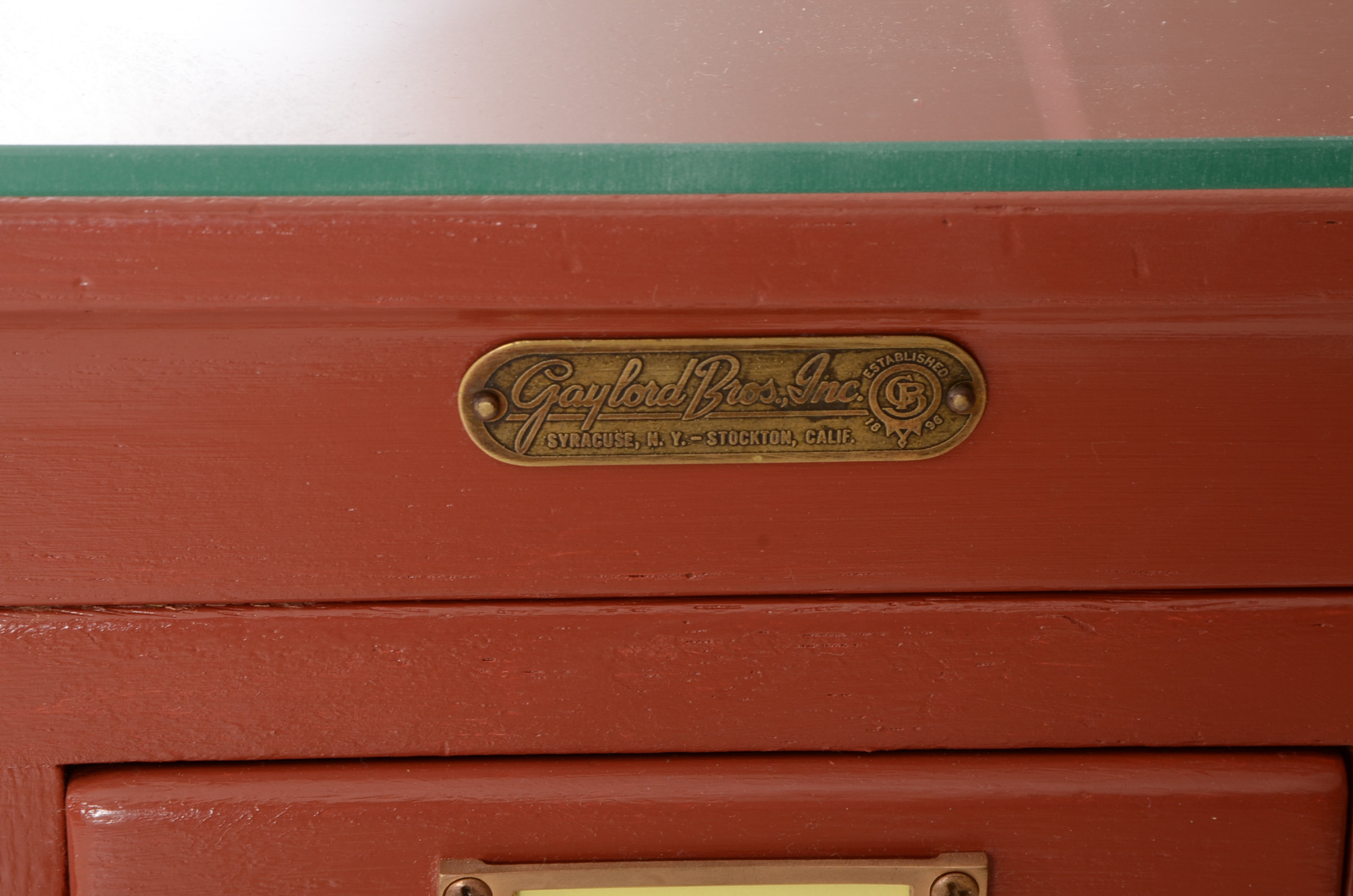 Vintage Card File Cabinet
