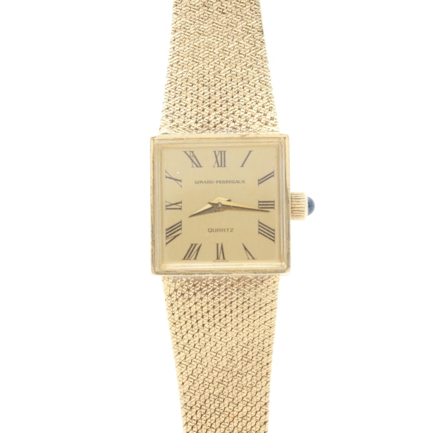 Girard-Perregaux 14K Yellow Gold Wristwatch