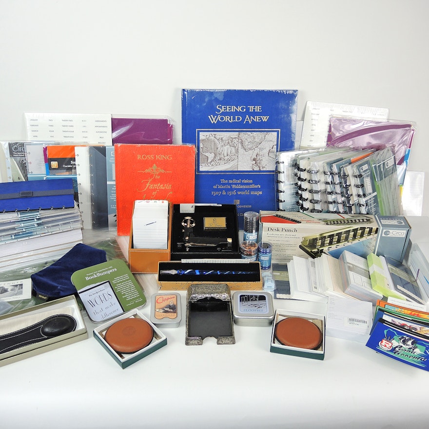 New Levenger Desk Accessories, Note Pads, Circa Punch, Books and More