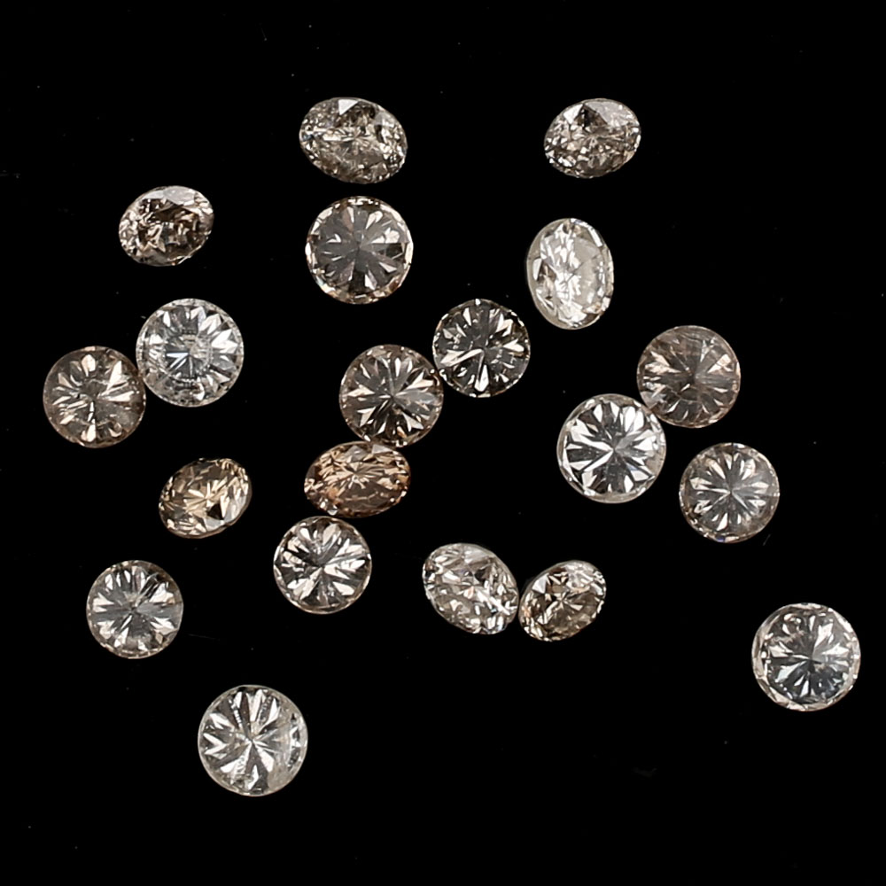 1.95 CTW Loose TLB Round Diamonds