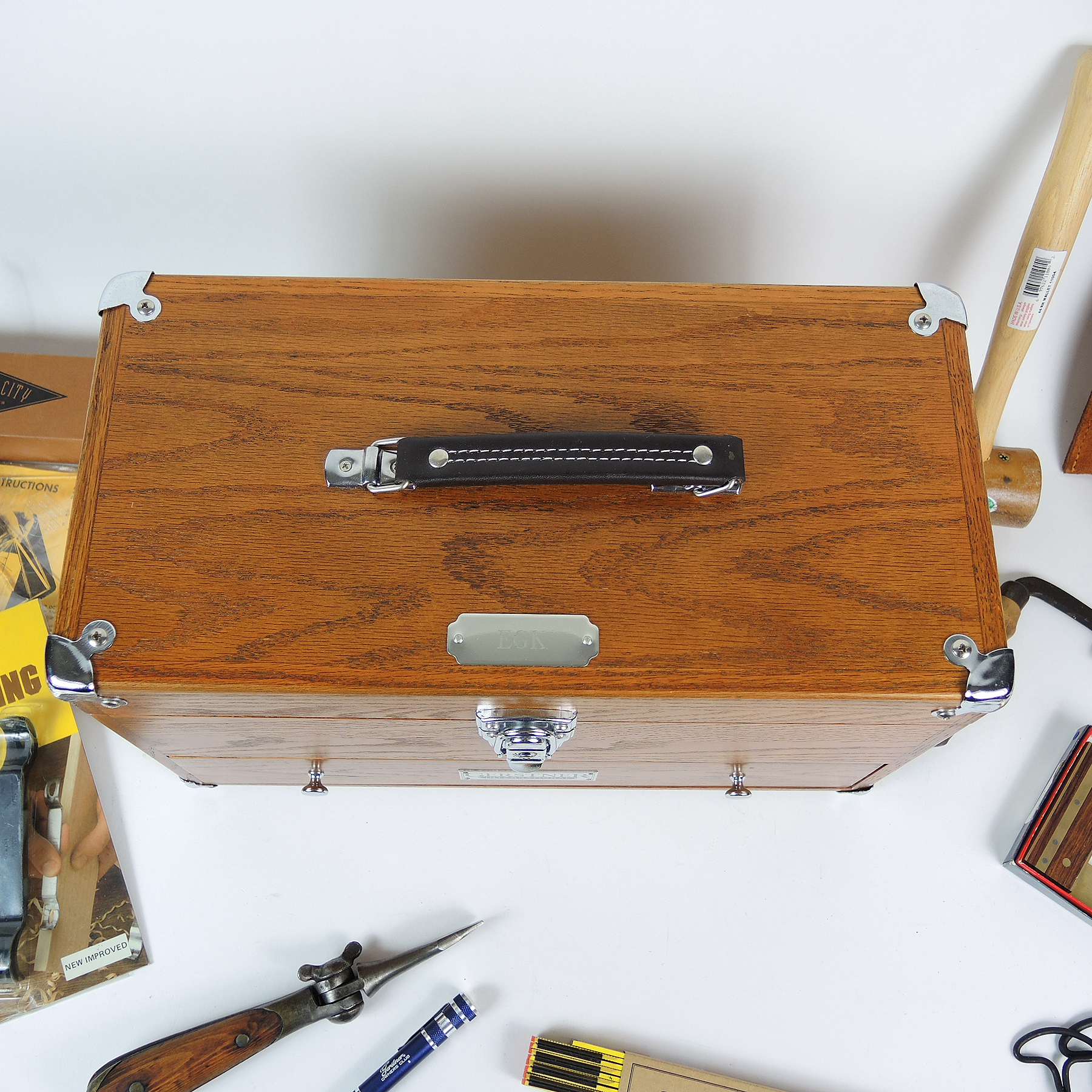 Gerstner Tool Chest with Vintage and New Woodworking Tools