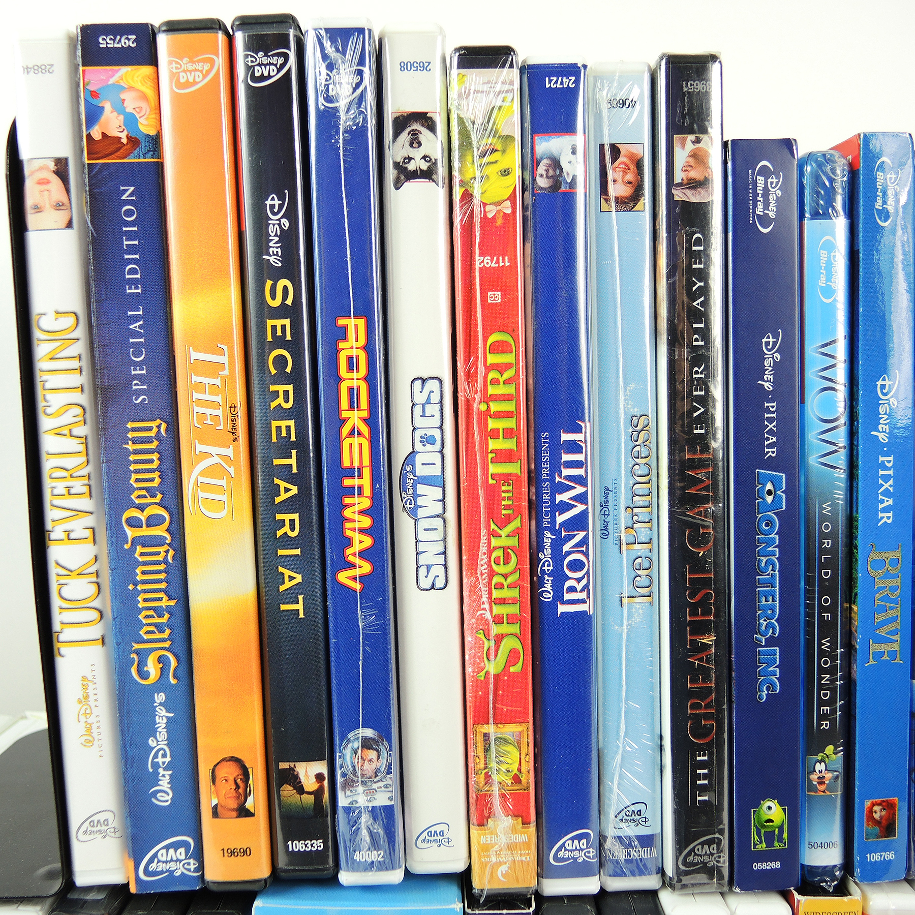 Disney DVD Movie Collection, 68 Pieces
