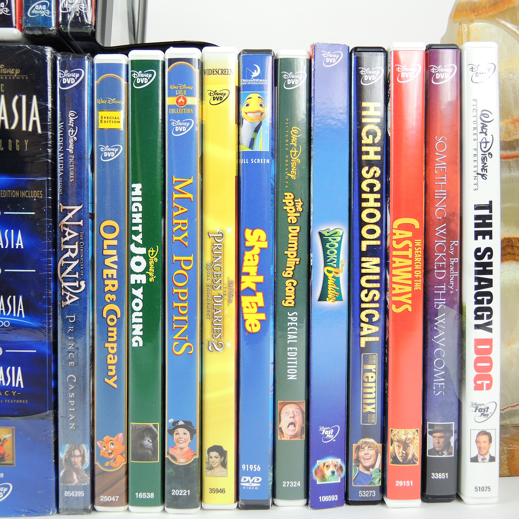 Disney DVD Movie Collection, 68 Pieces