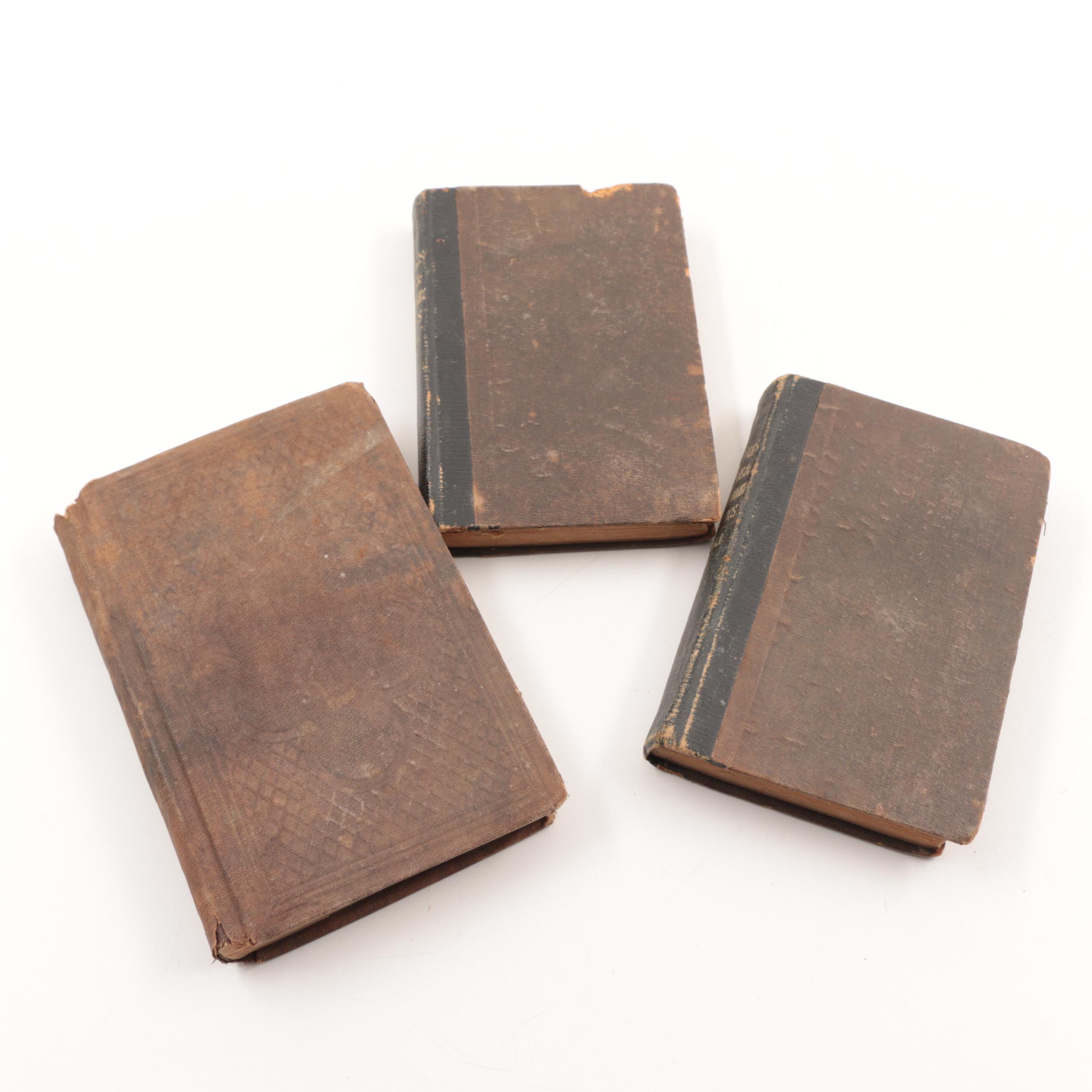 Three Volumes of "Hardee's Rifle & Light Infantry Tactics" Circa 1861