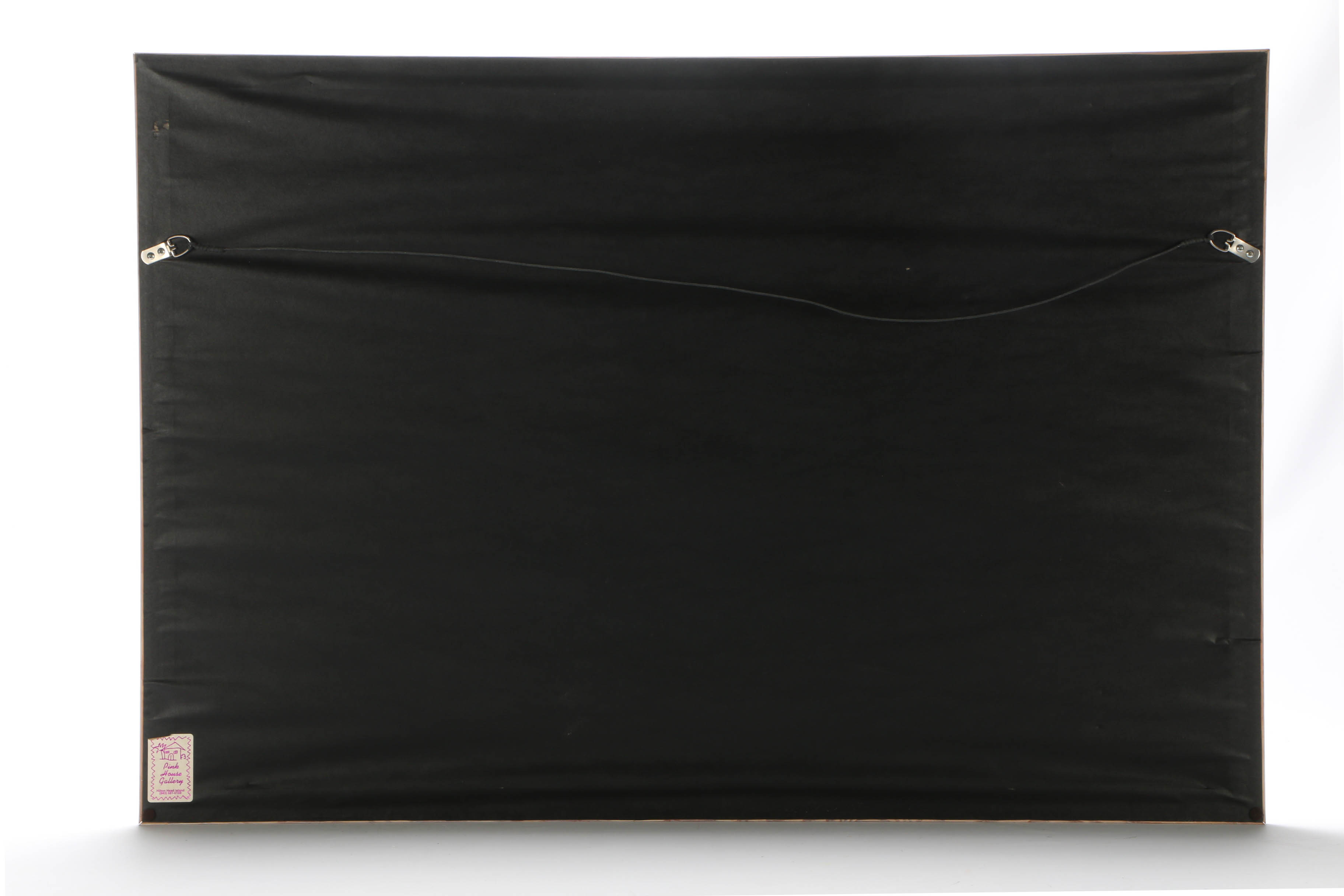 Offset Lithograph Print after Eileen Seitz of Tropical Scene