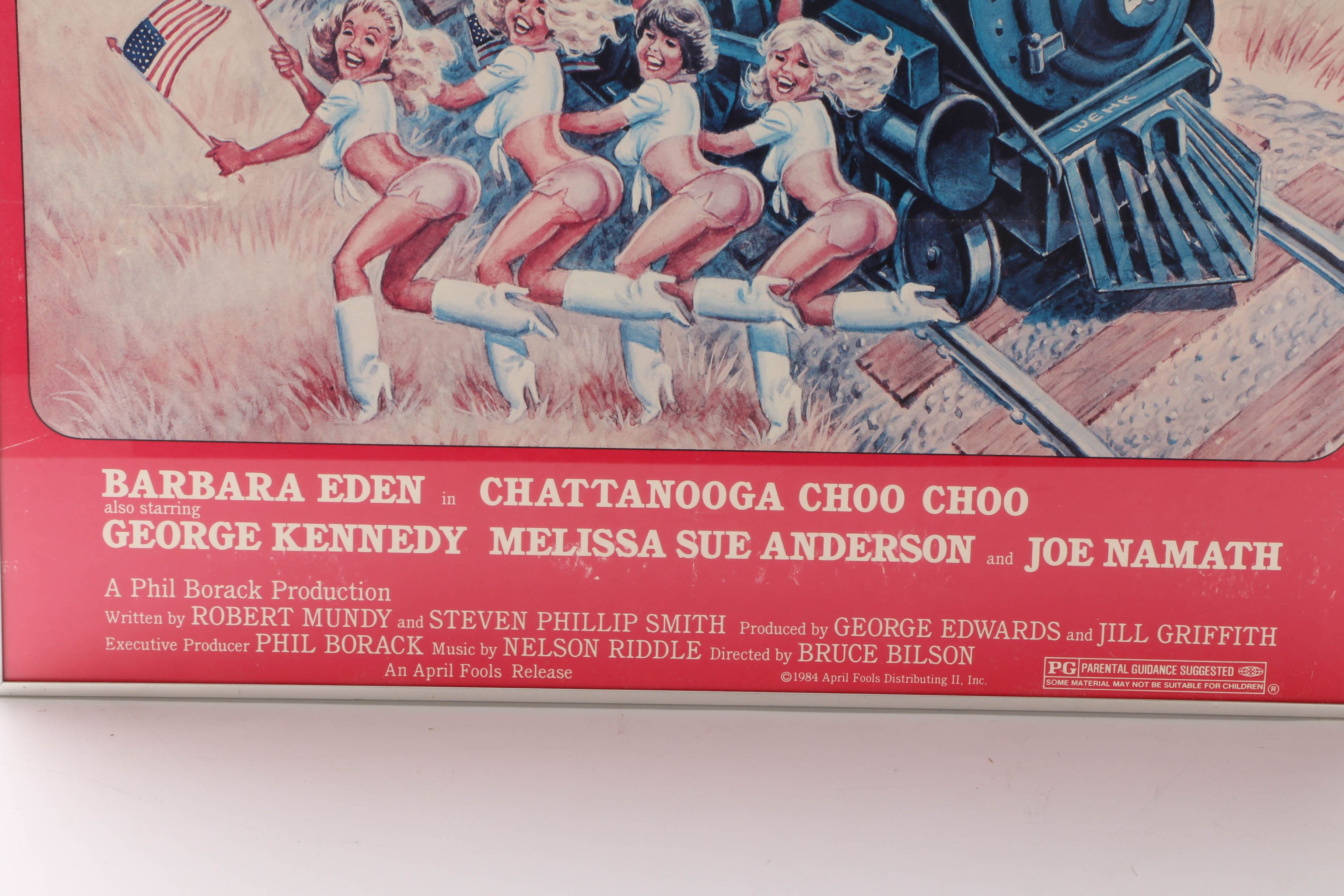 Vintage Offset Movie Poster for "Chattagnooga Choo Choo"