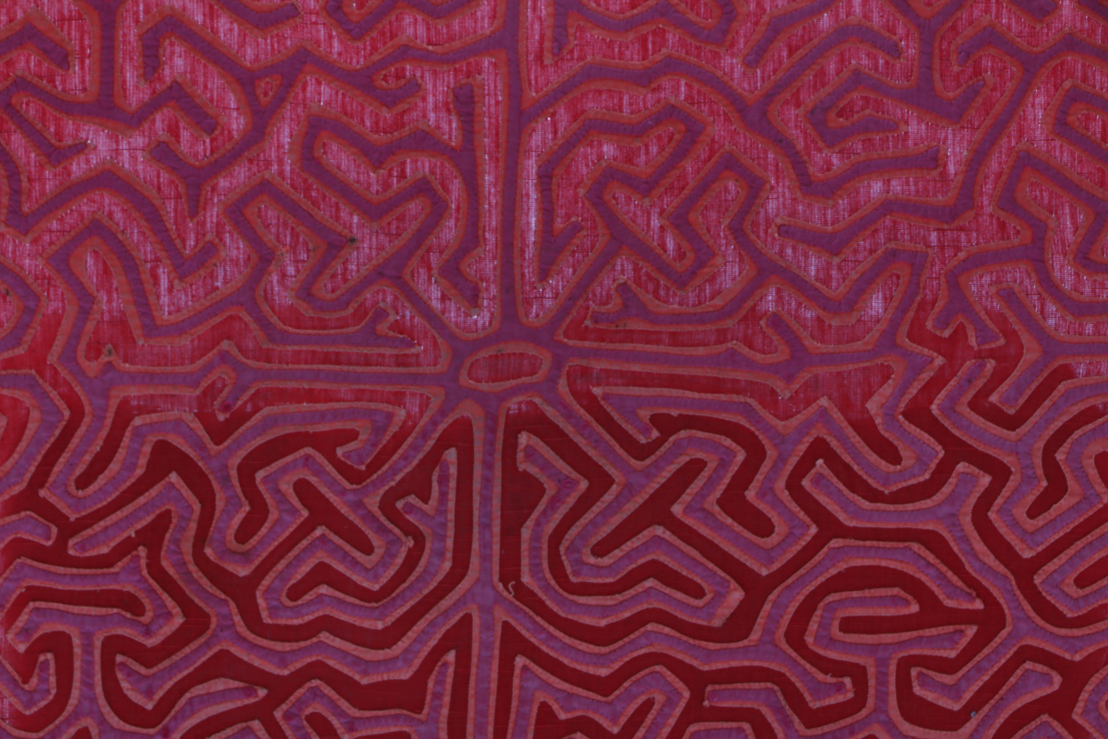 Hand Stitched Mola Textiles