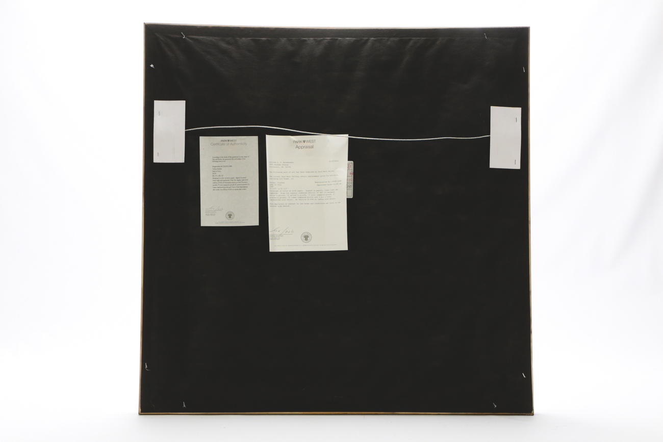 Itzchak Tarkay 2006 Signed Limited Edition Serigraph "Lady in Gray"