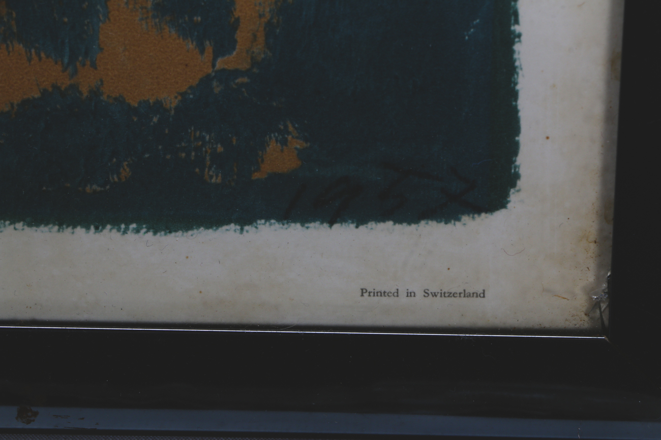 Lithographic Print after Marino Marini "The Family"