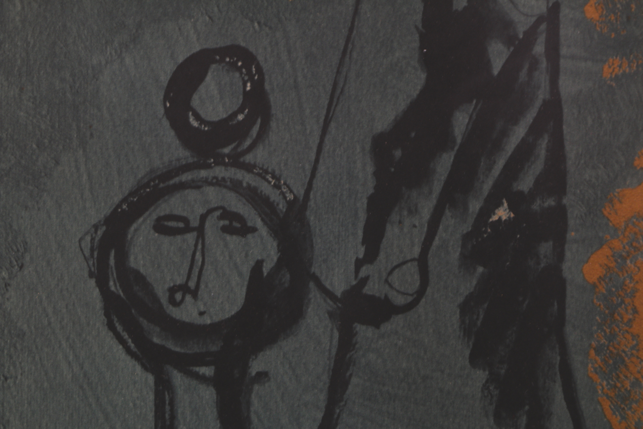 Lithographic Print after Marino Marini "The Family"