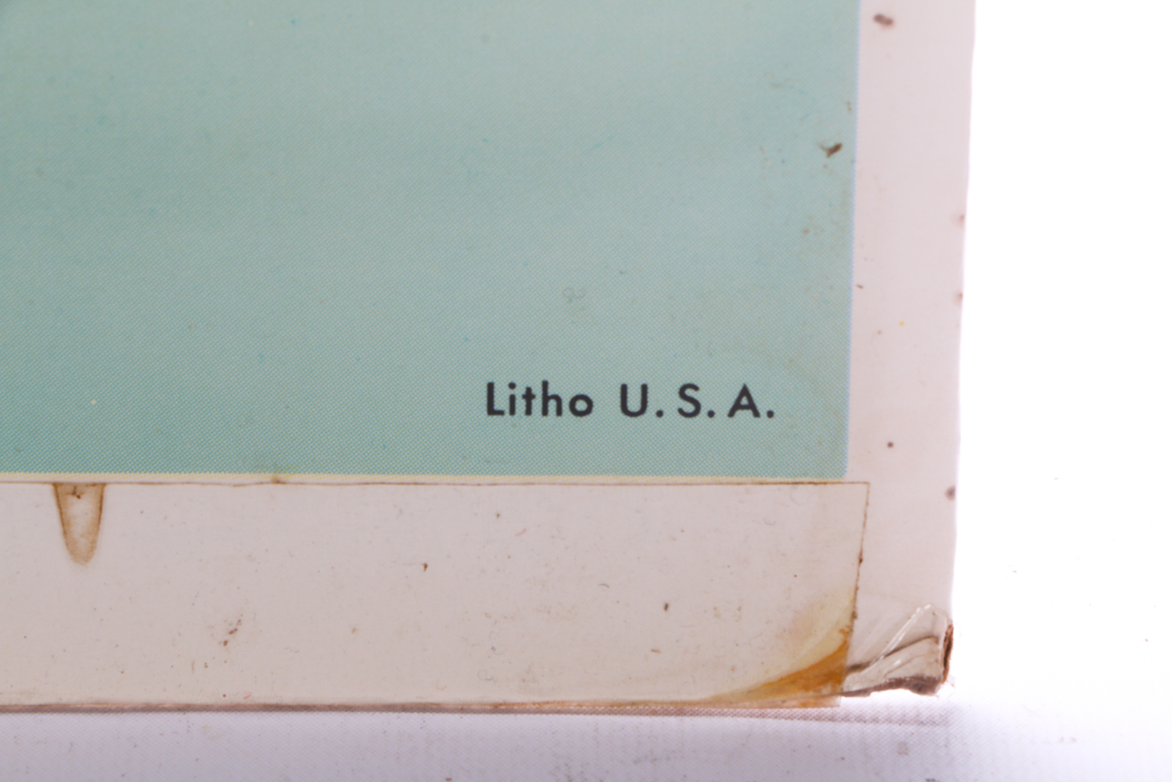 Original 1962 Theatrical Re-Release Poster for Disney's "Lady and the Tramp"