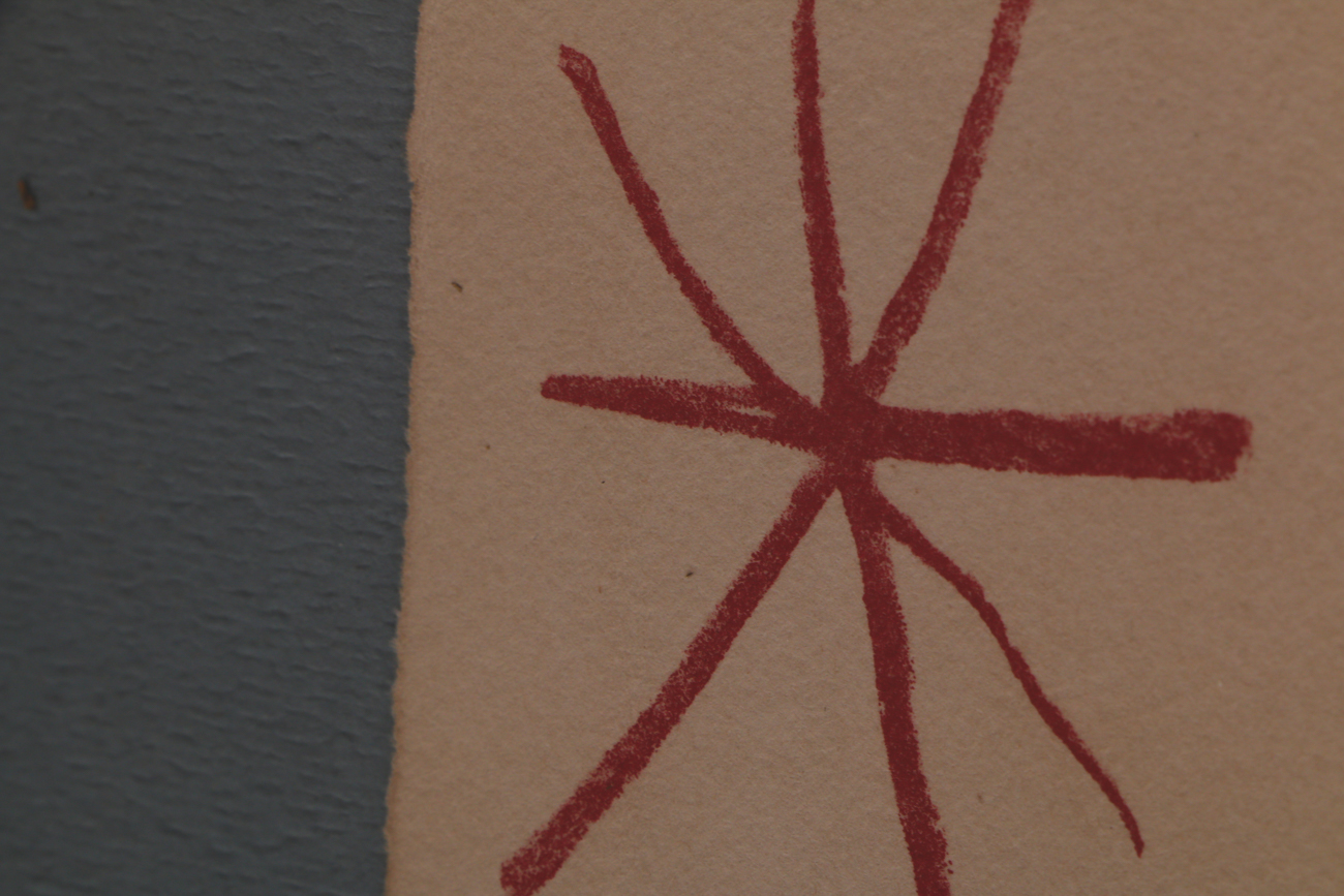 After Joan Miro Lithograph Print "Abstraction"Les Peintres Mes Amis"