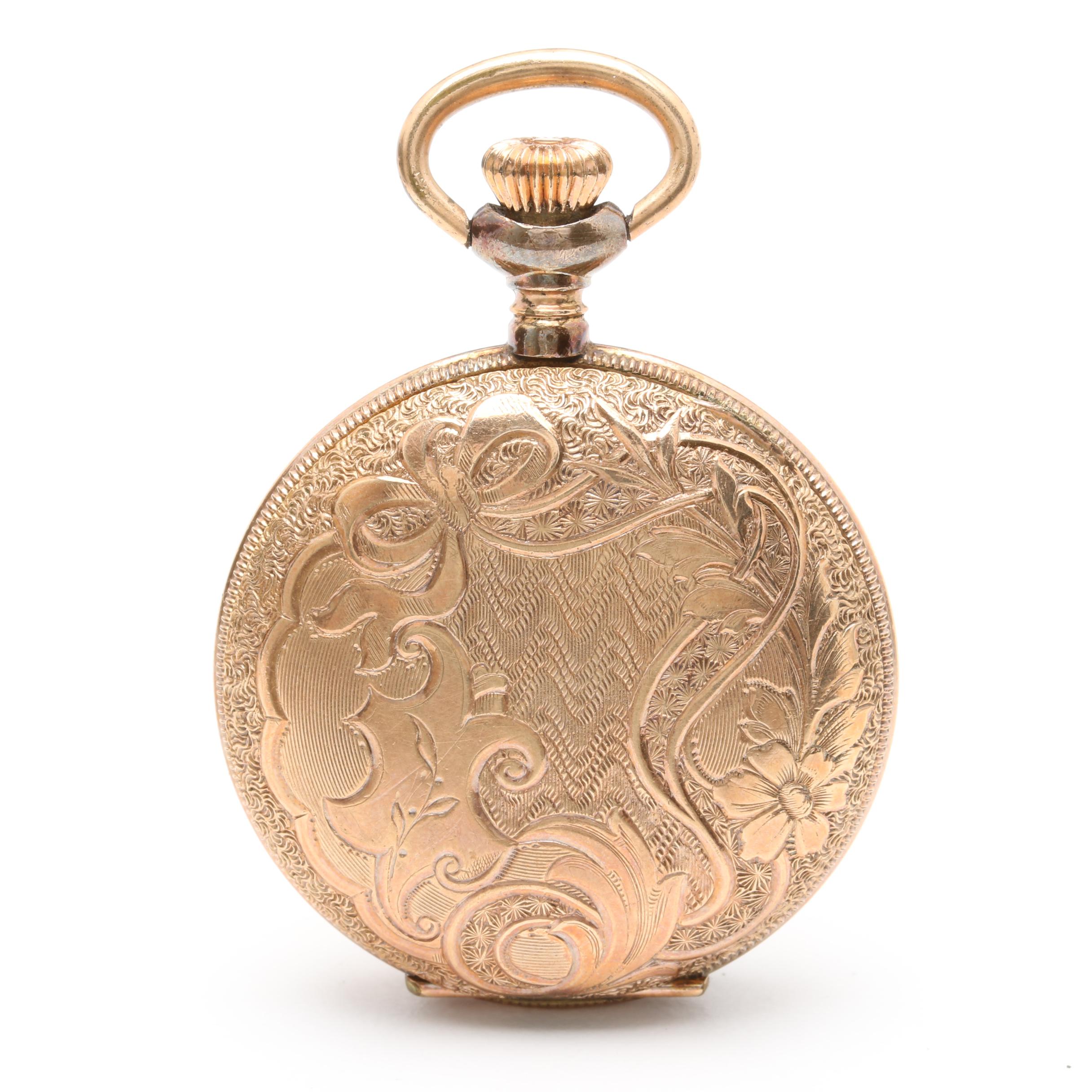 1910 Elgin Gold Filled Pocket Watch