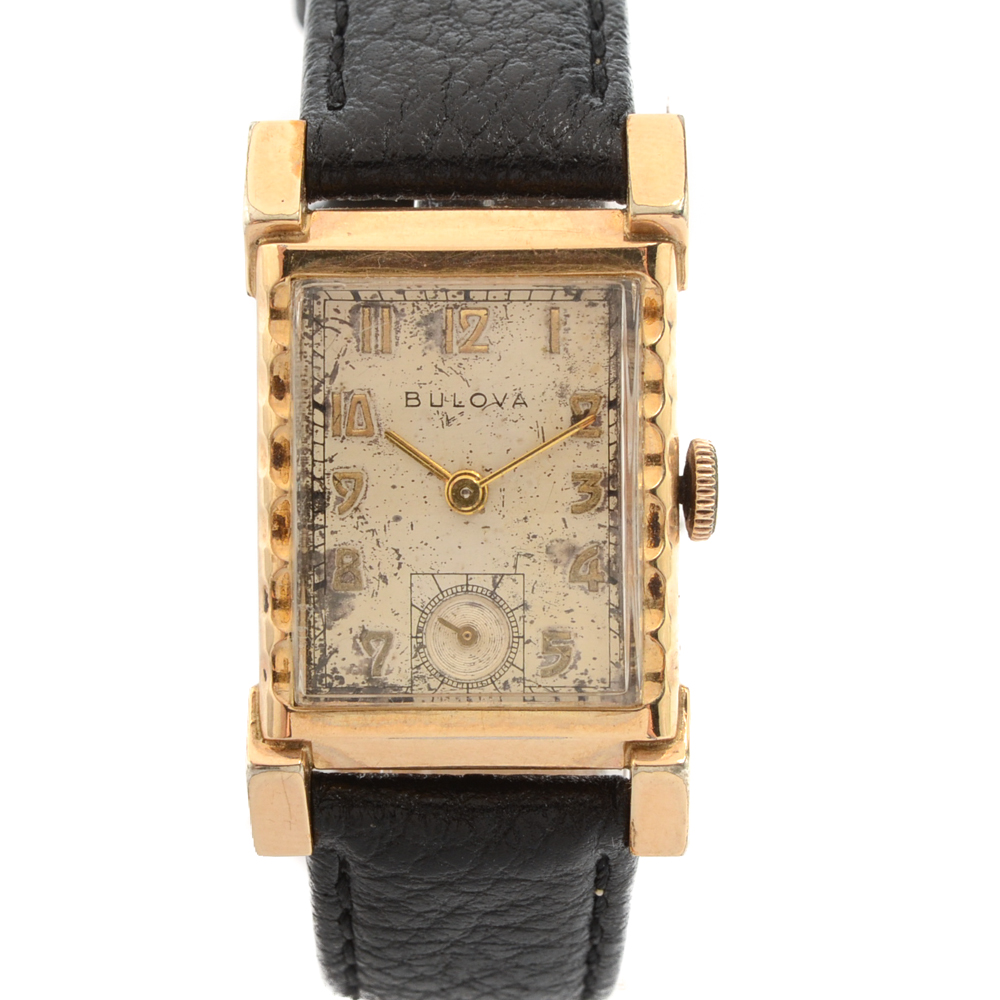 Vintage 10K Gold Filled Bulova Watch