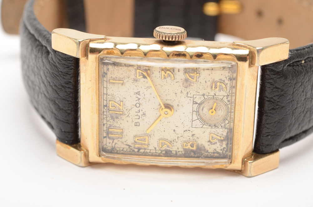 Vintage 10K Gold Filled Bulova Watch