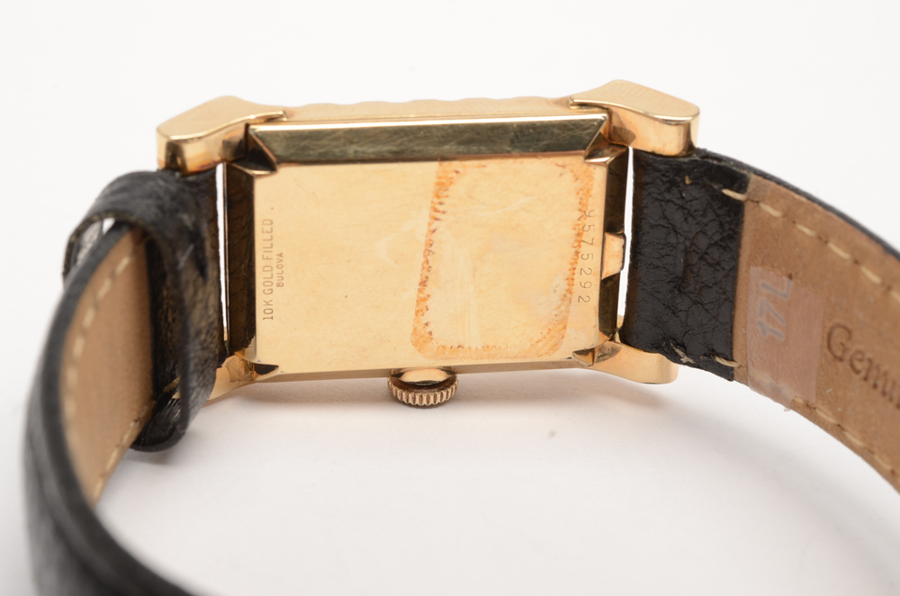 Vintage 10K Gold Filled Bulova Watch